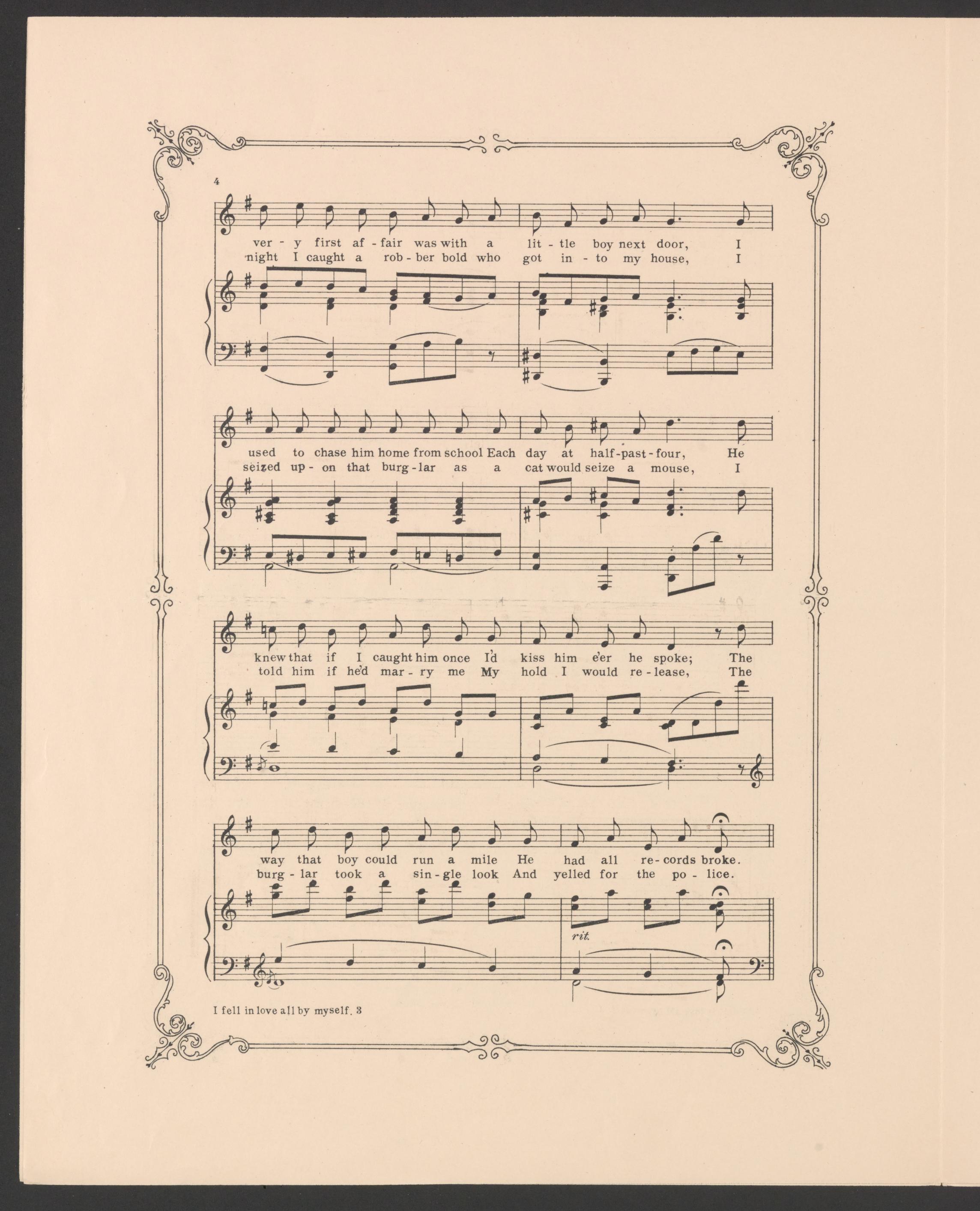 Scanned image of the current content page