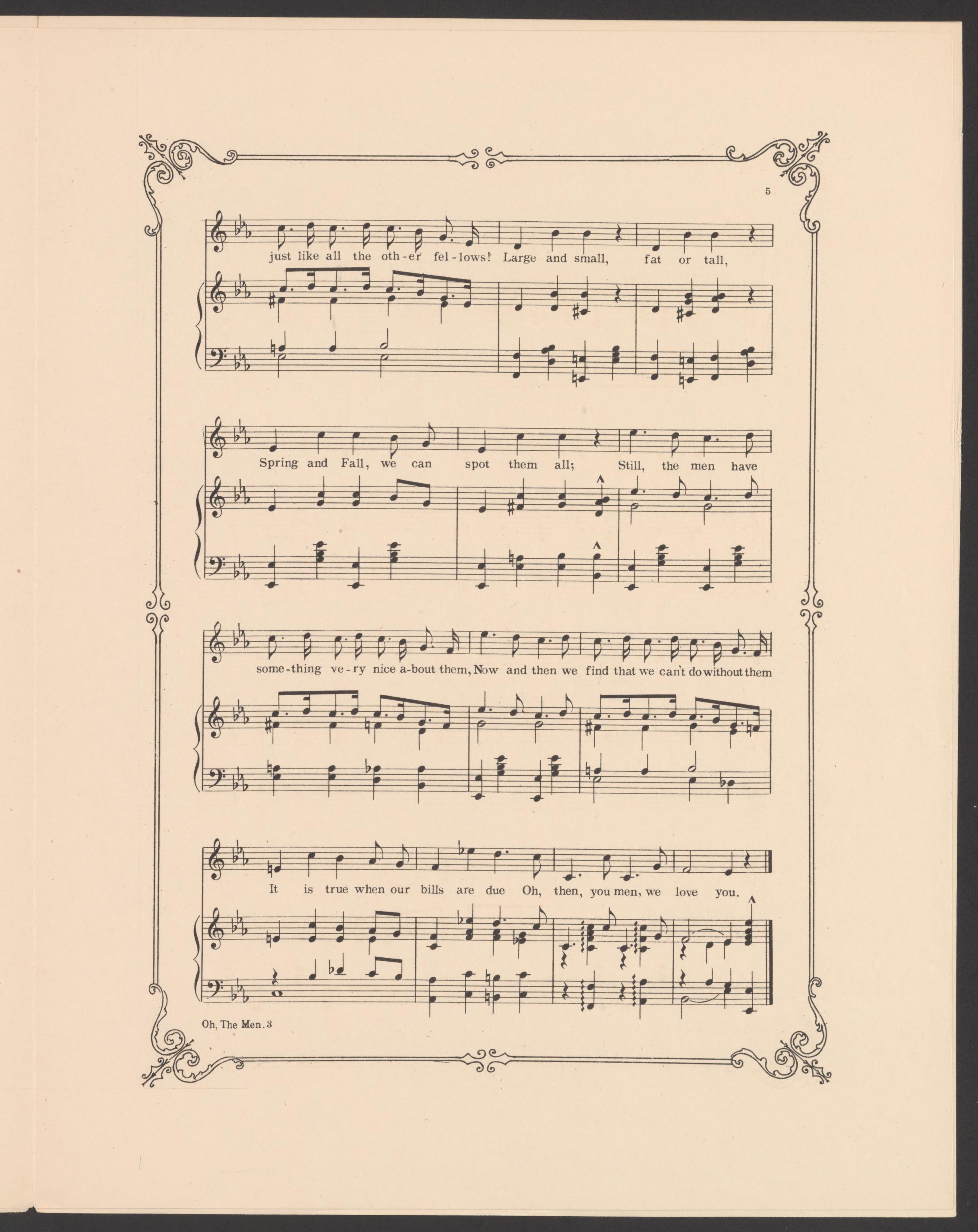 Scanned image of the current content page