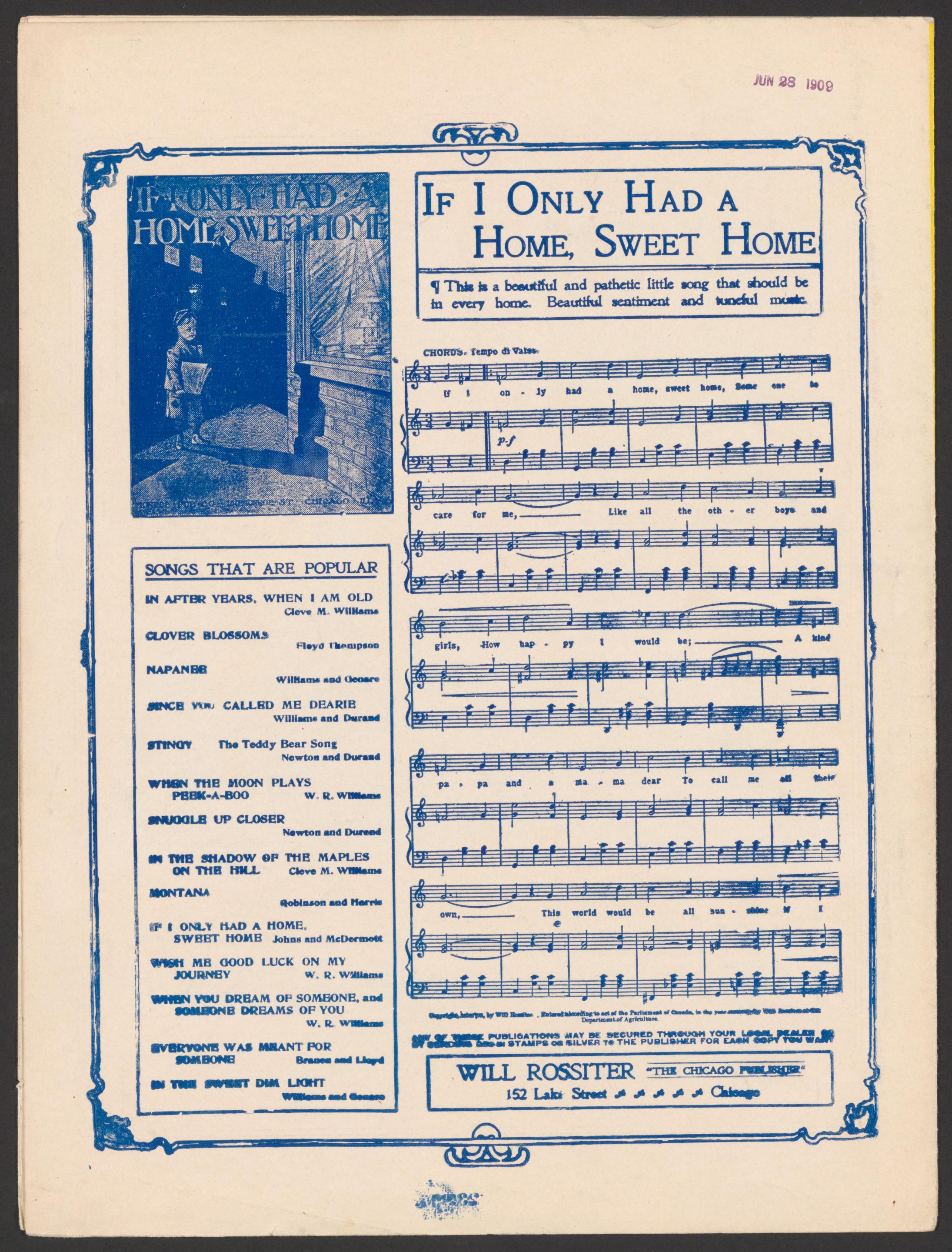 Scanned image of the current content page