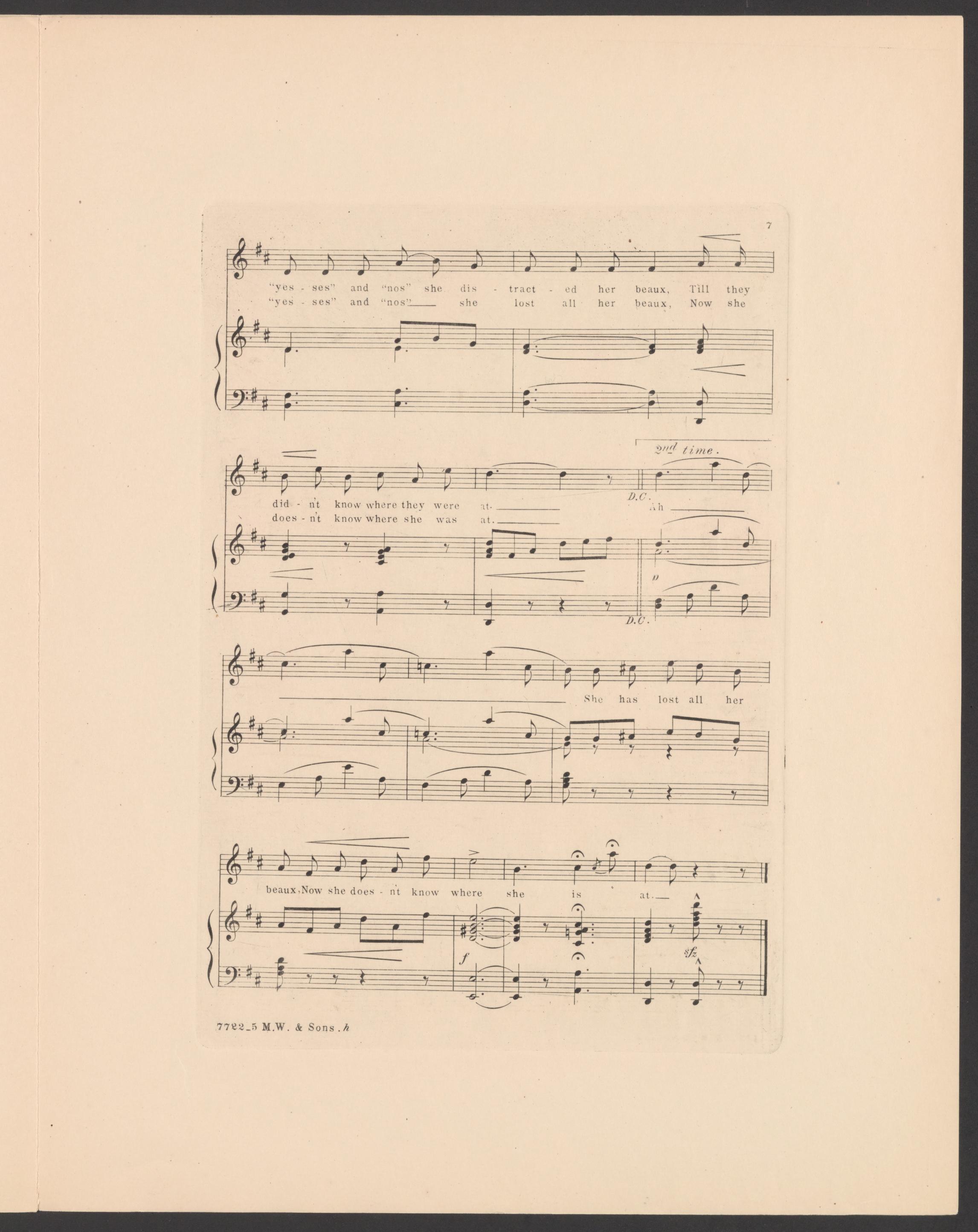 Scanned image of the current content page