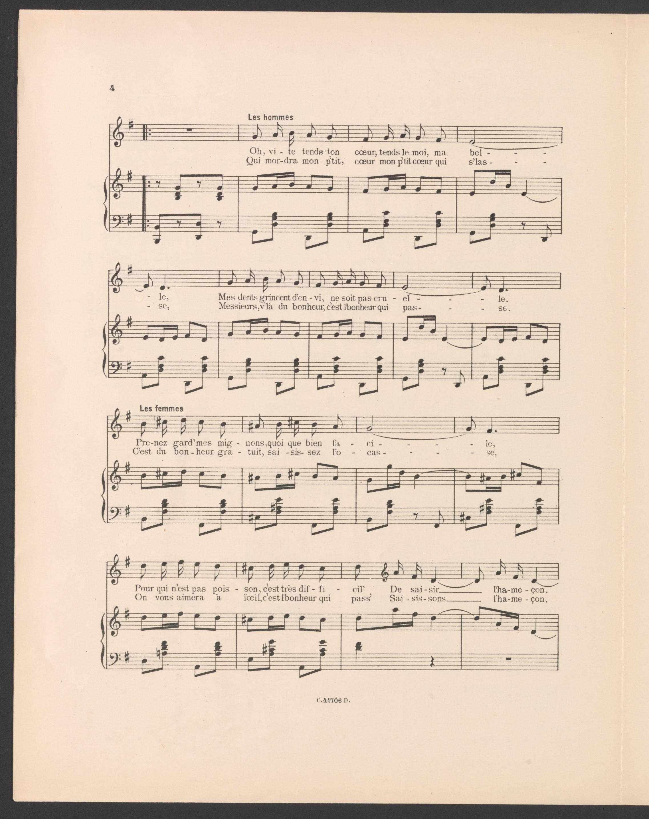 Scanned image of the current content page