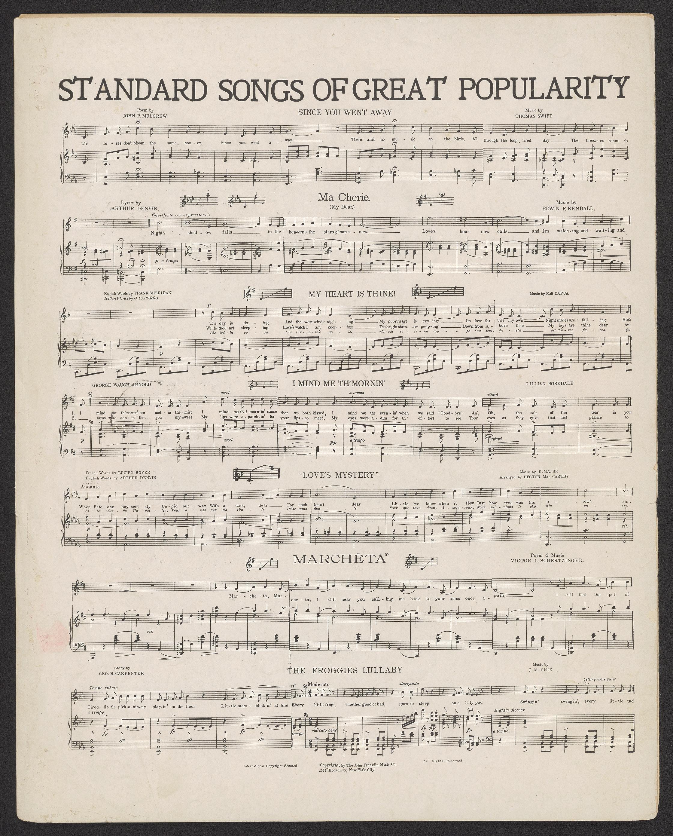 Scanned image of the current content page