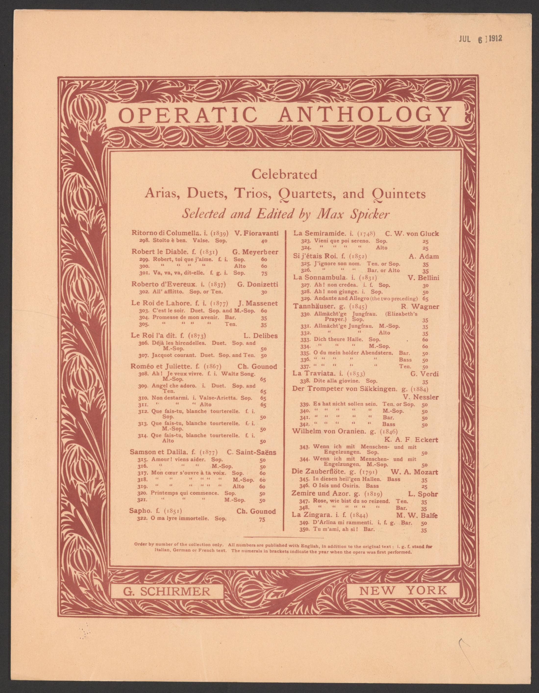 Scanned image of the current content page