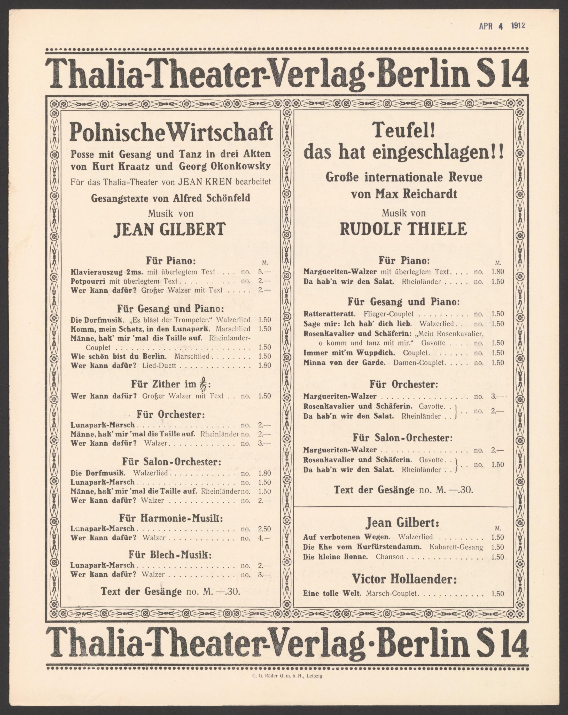 Scanned image of the current content page