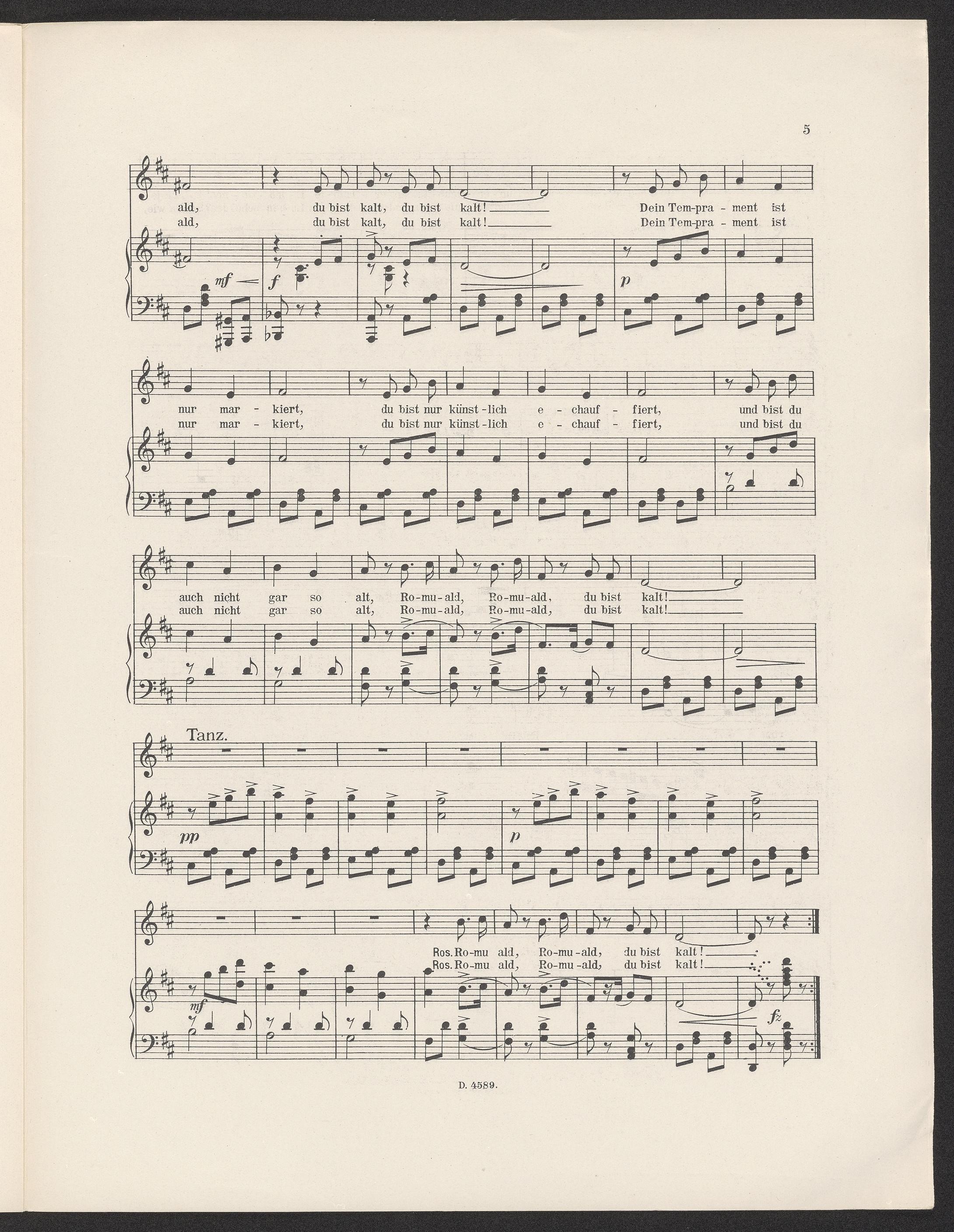 Scanned image of the current content page