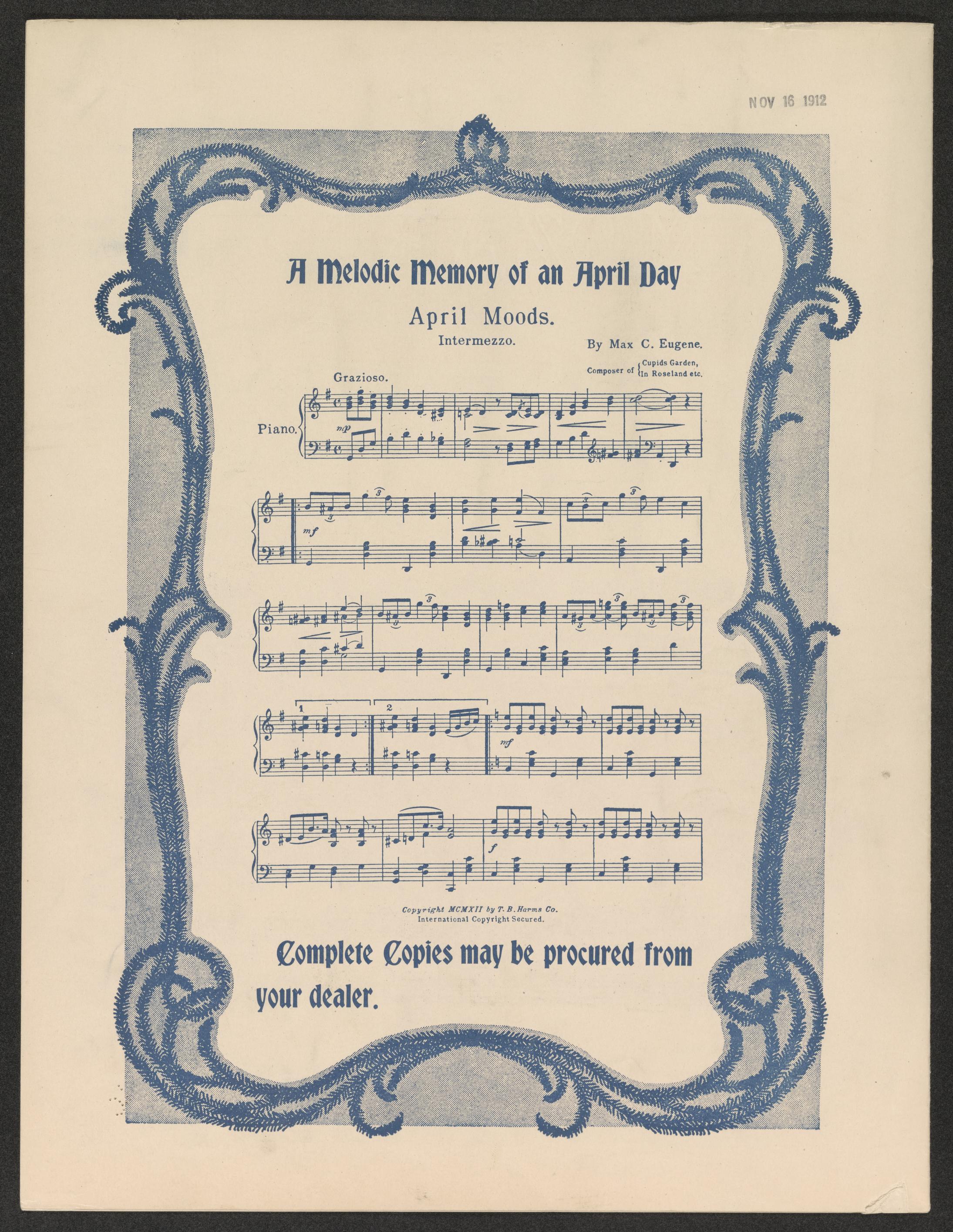 Scanned image of the current content page