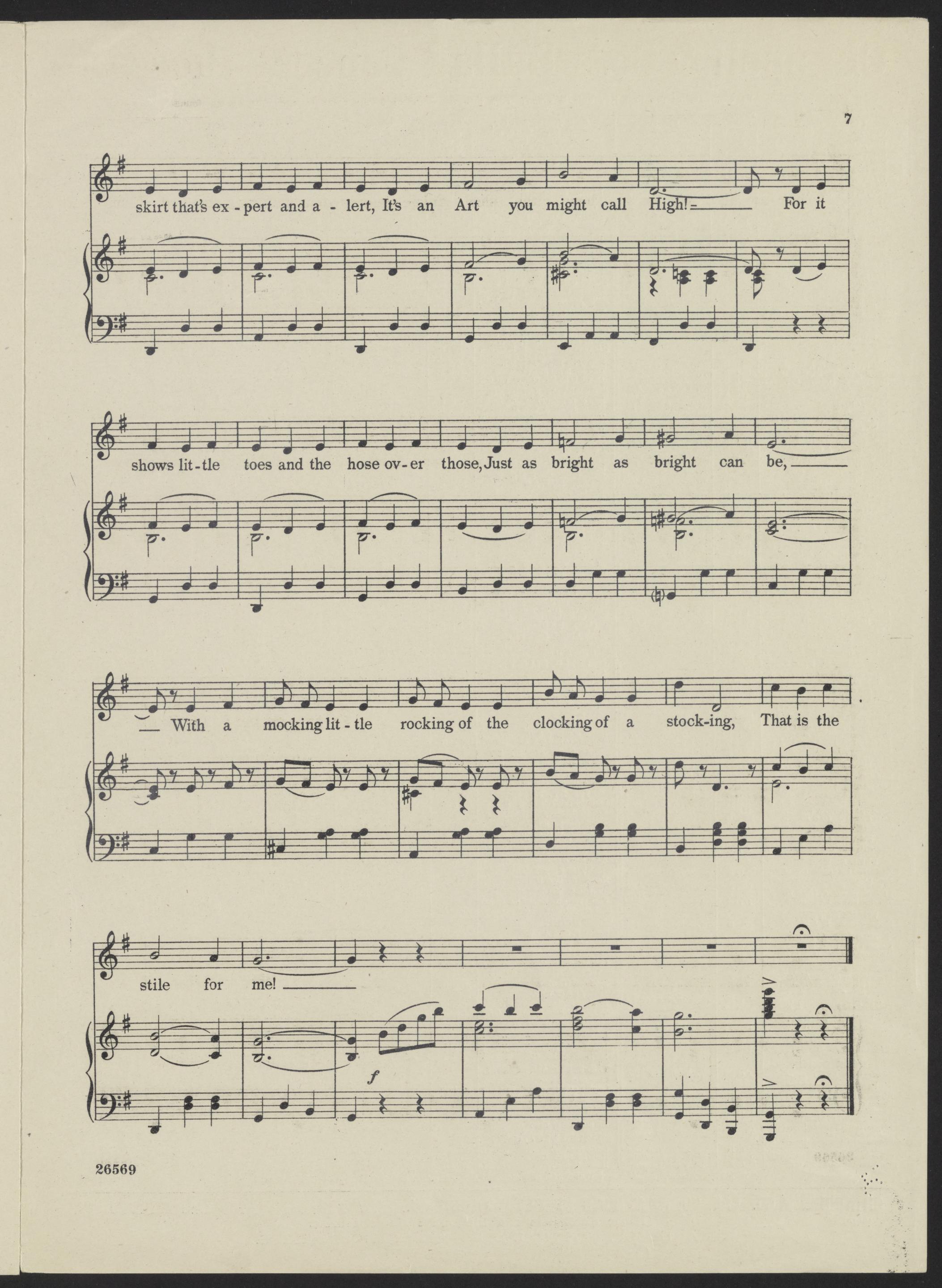 Scanned image of the current content page