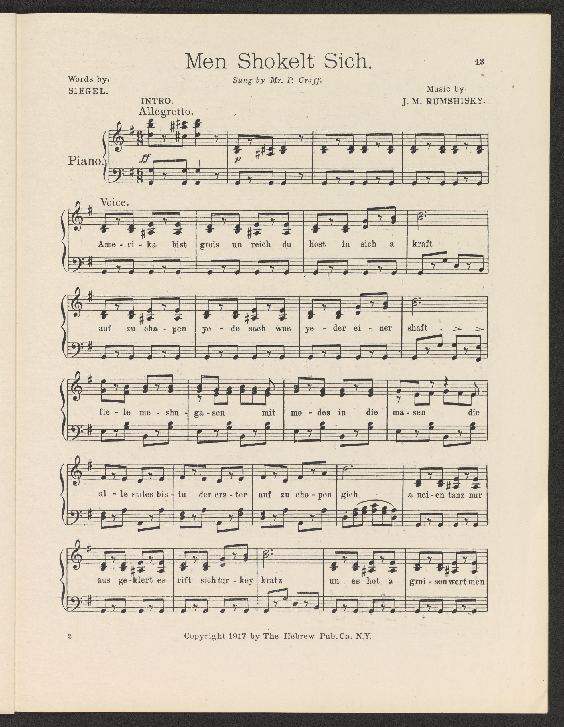 Scanned image of the current content page