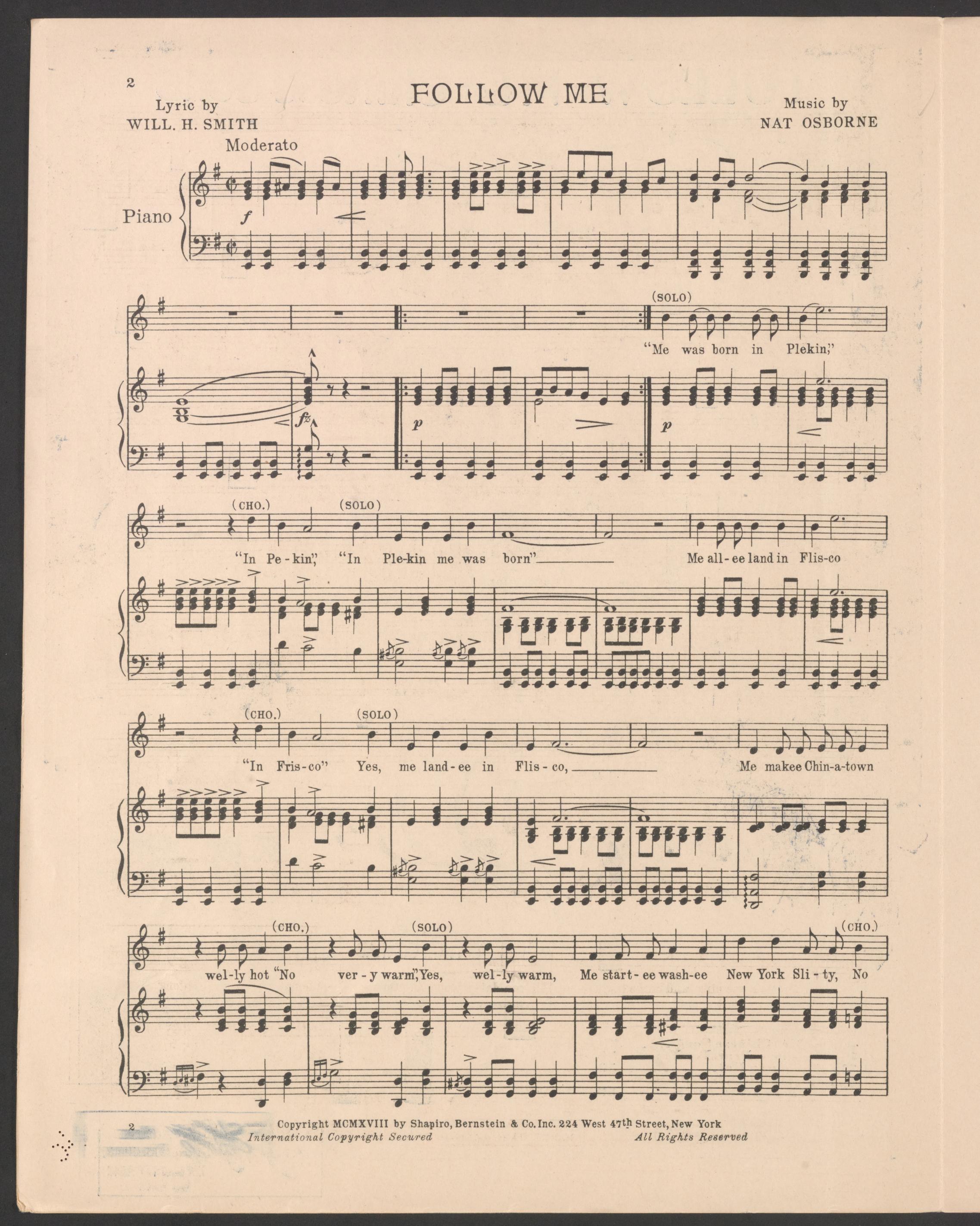 Scanned image of the current content page