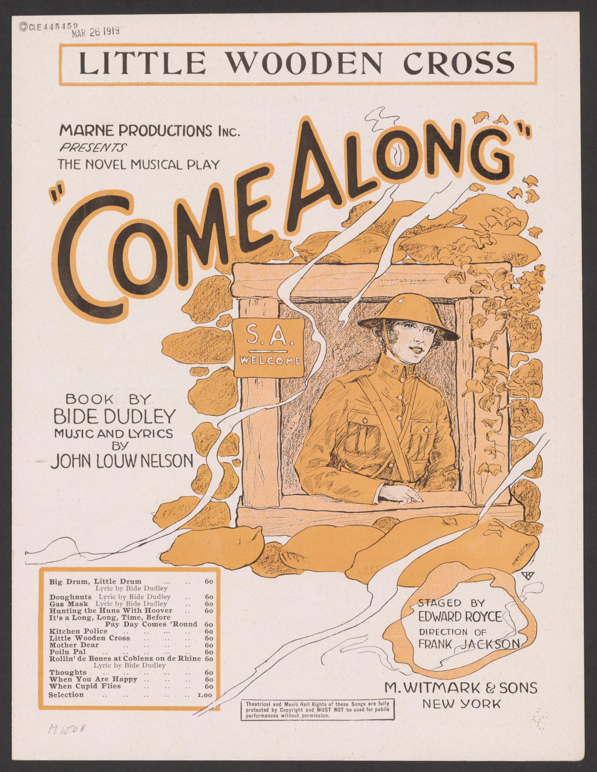Scanned image of the current content page