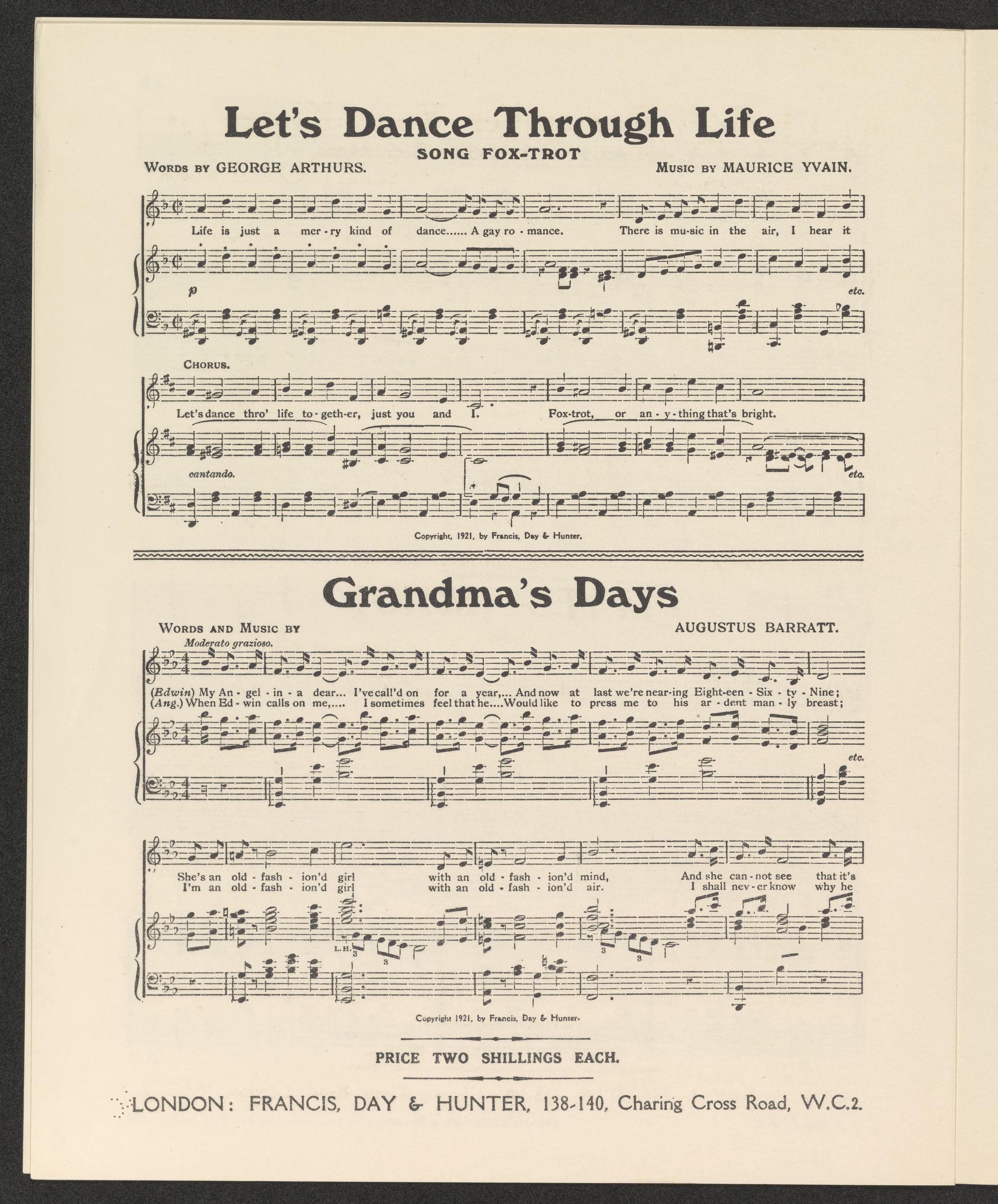 Scanned image of the current content page