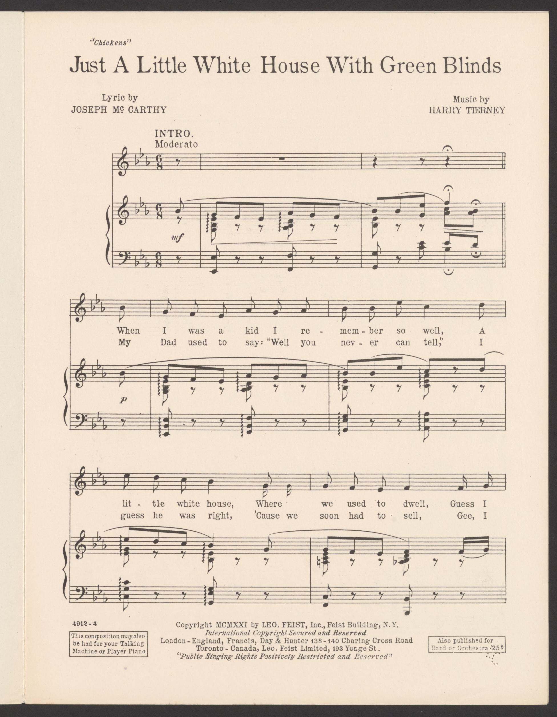 Scanned image of the current content page