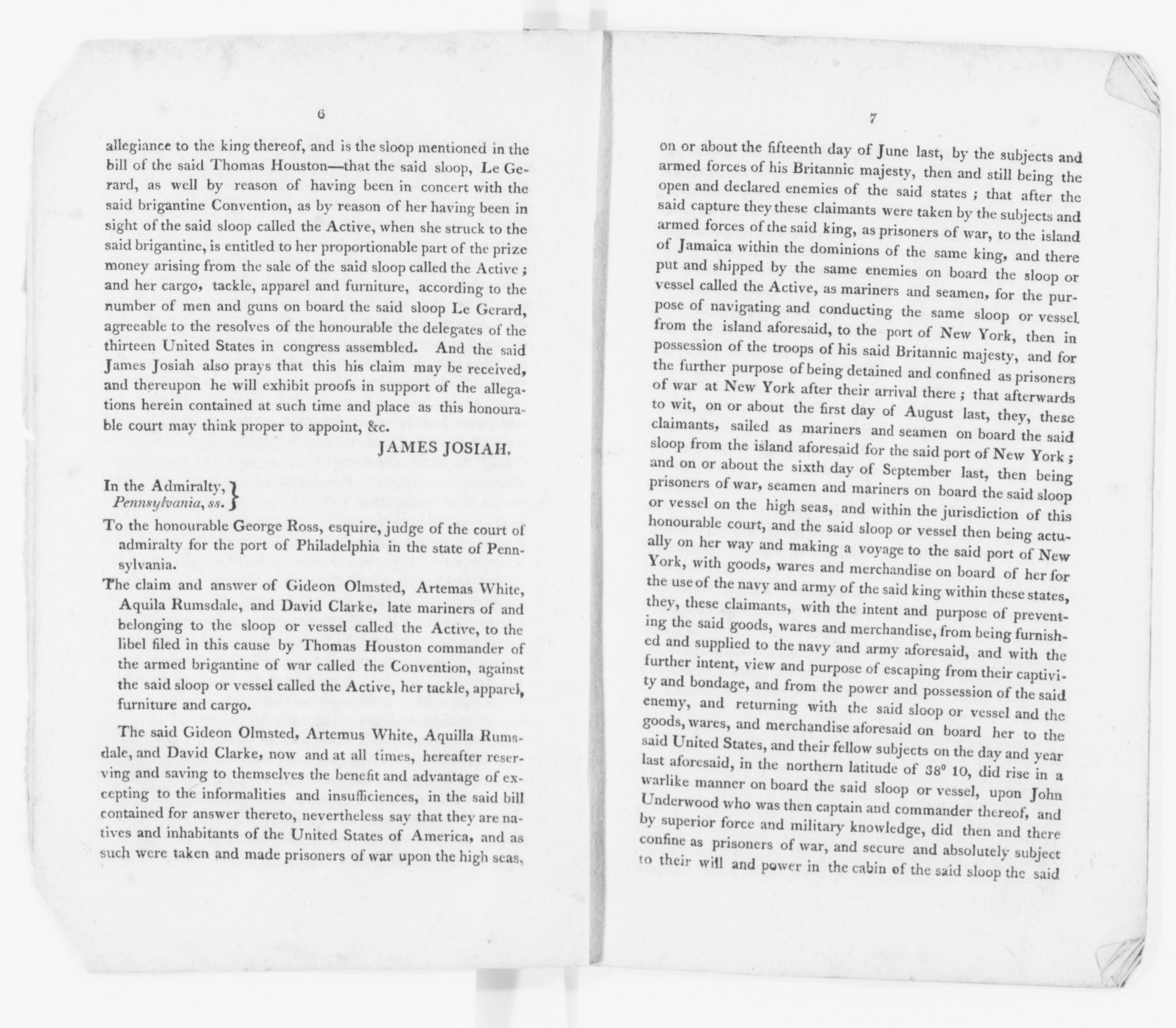 Scanned image of the current content page