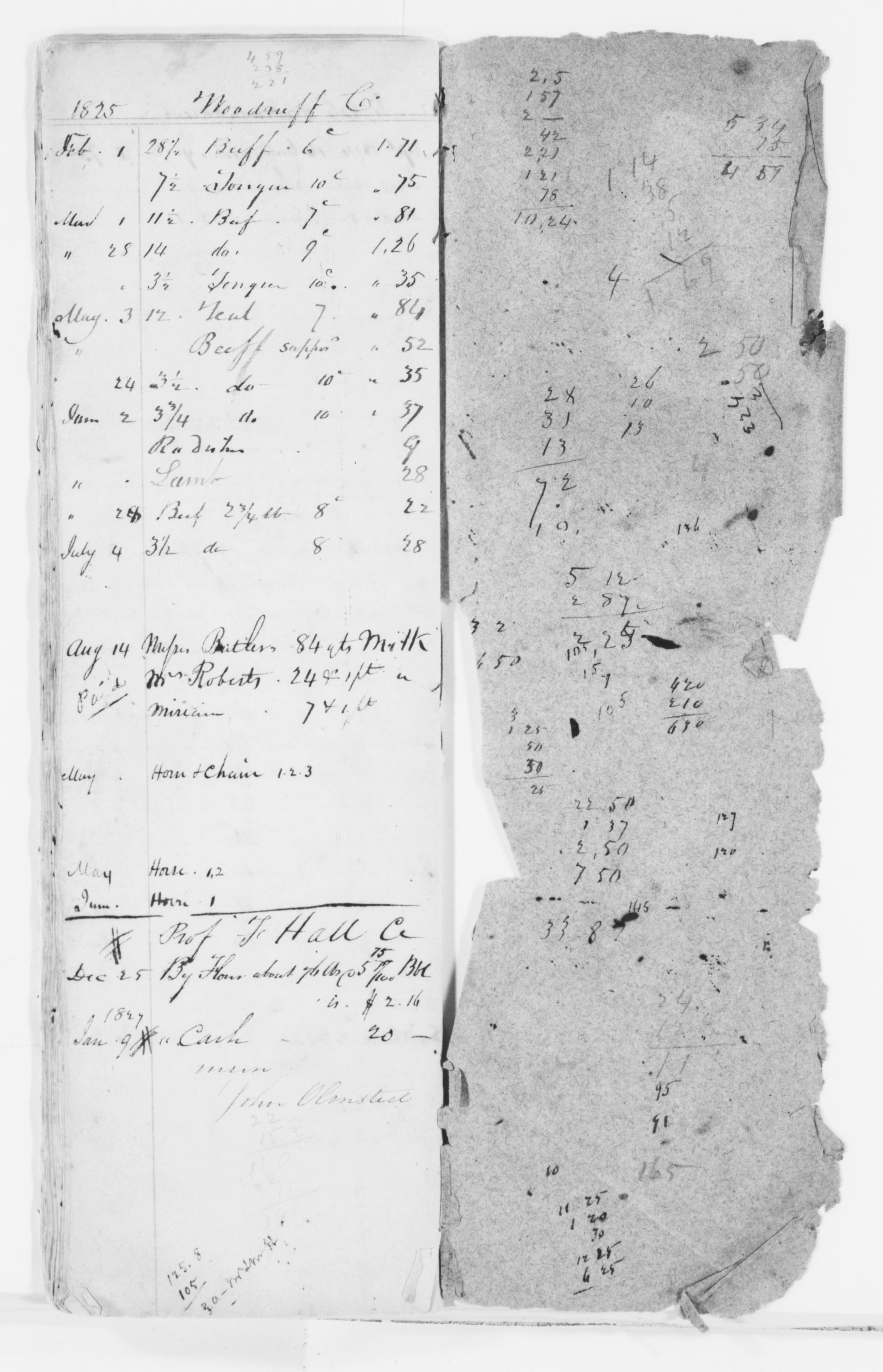 Scanned image of the current content page