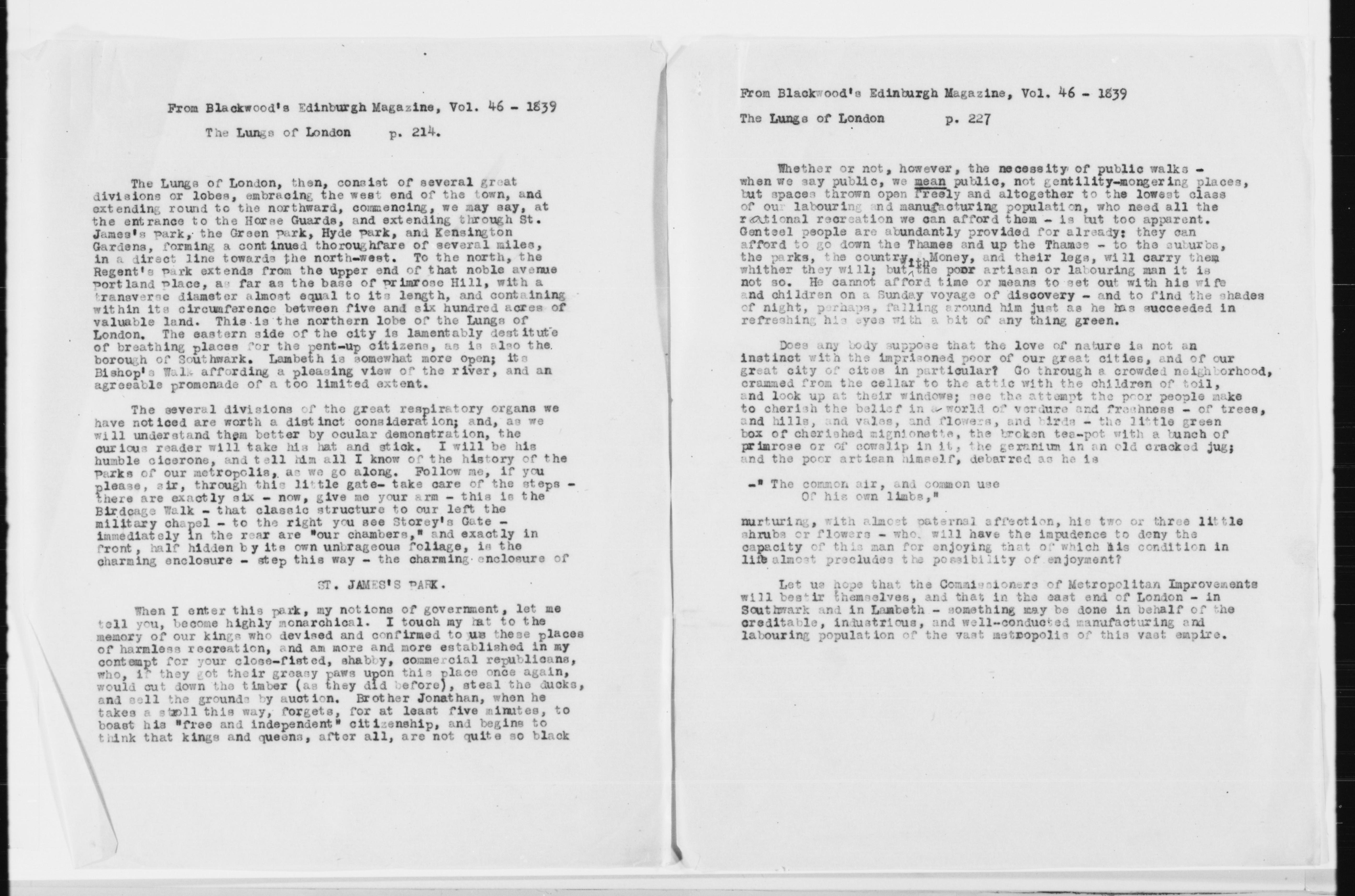 Scanned image of the current content page