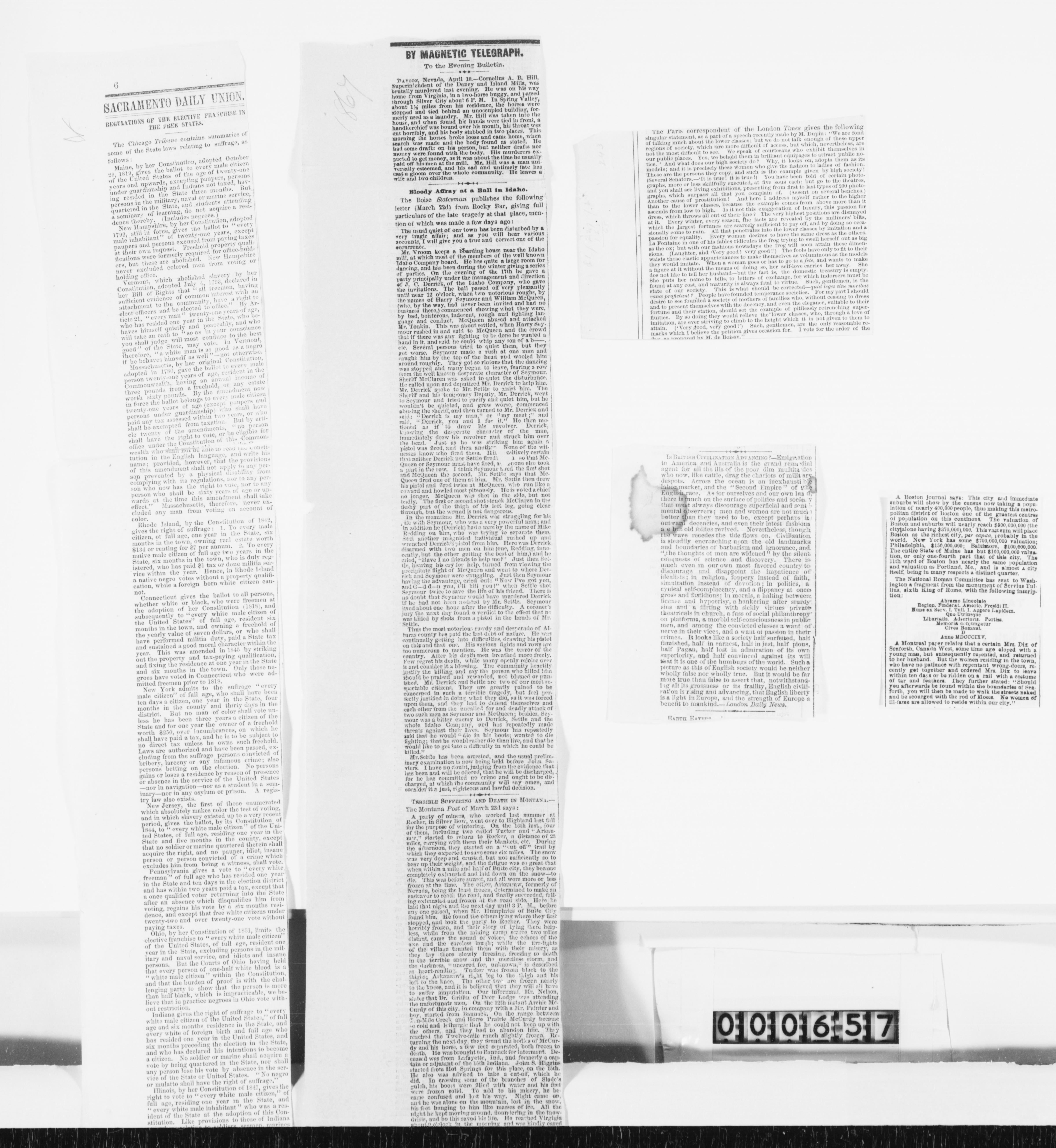 Scanned image of the current content page