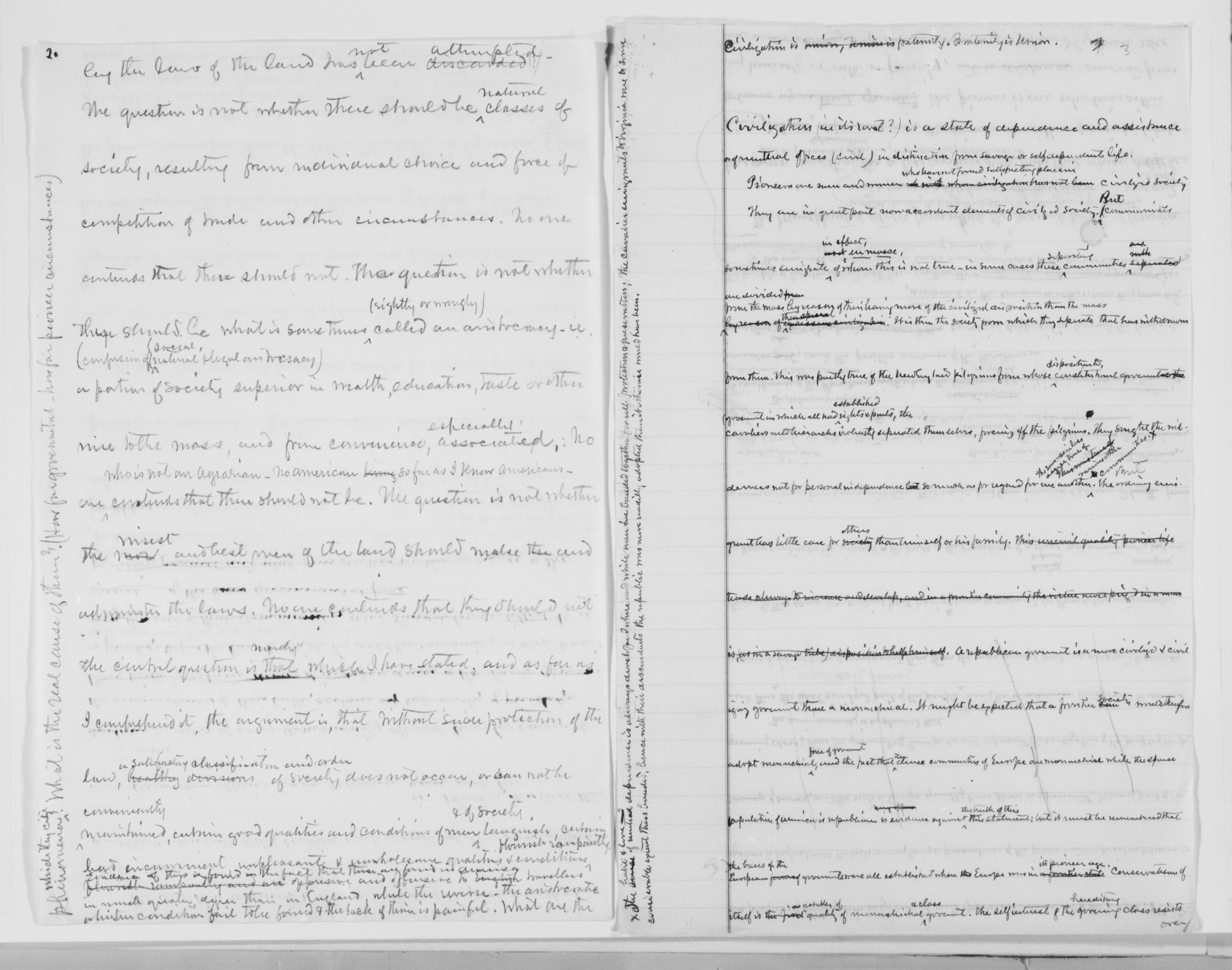 Scanned image of the current content page