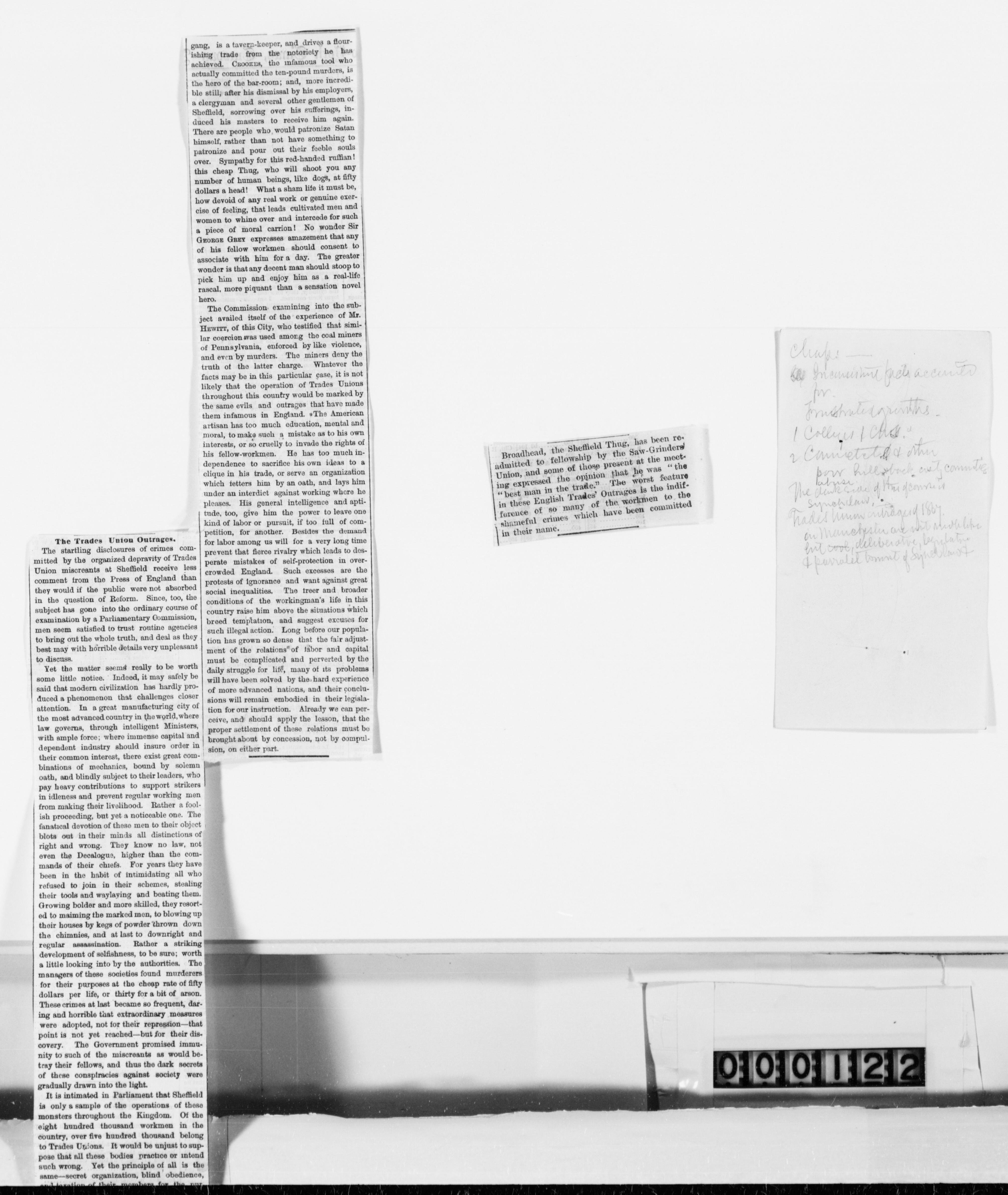 Scanned image of the current content page