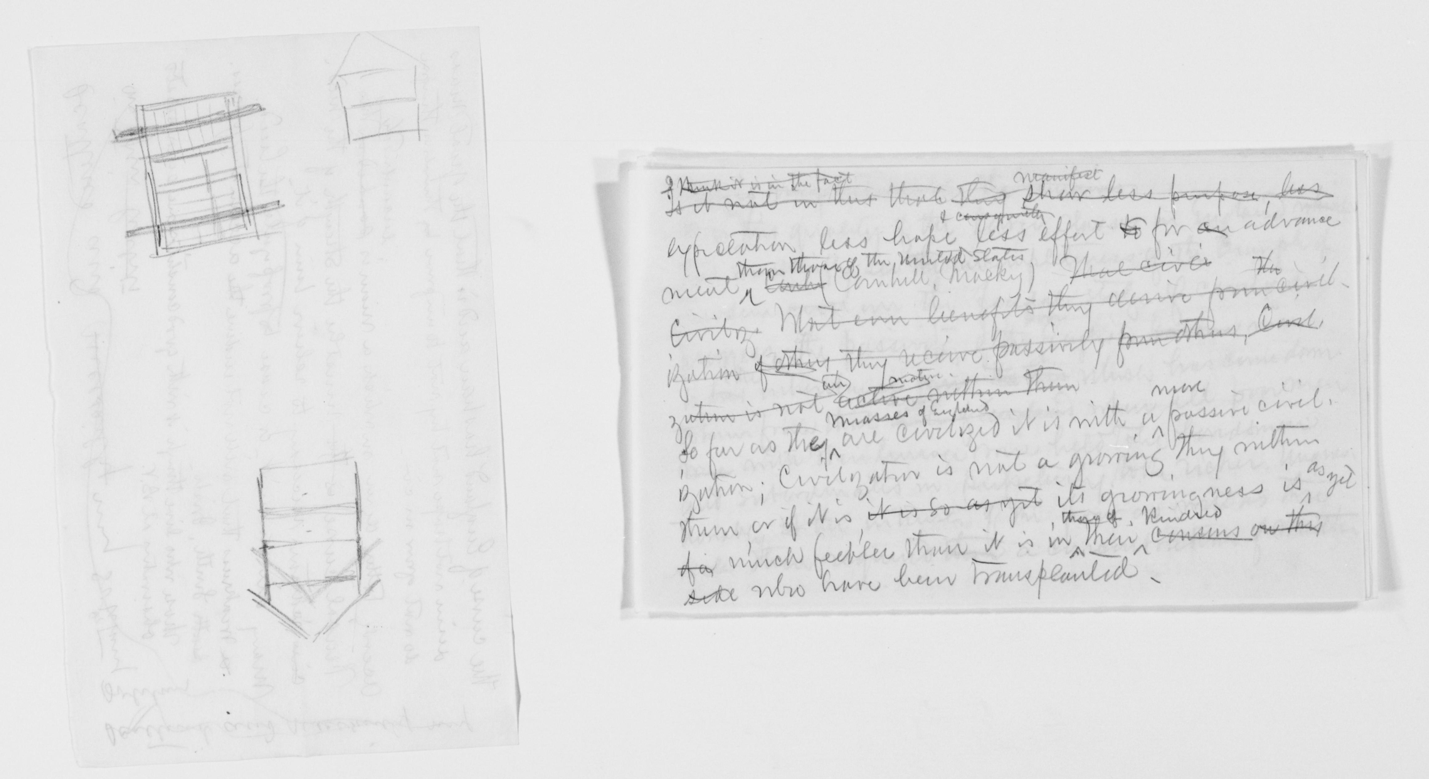 Scanned image of the current content page