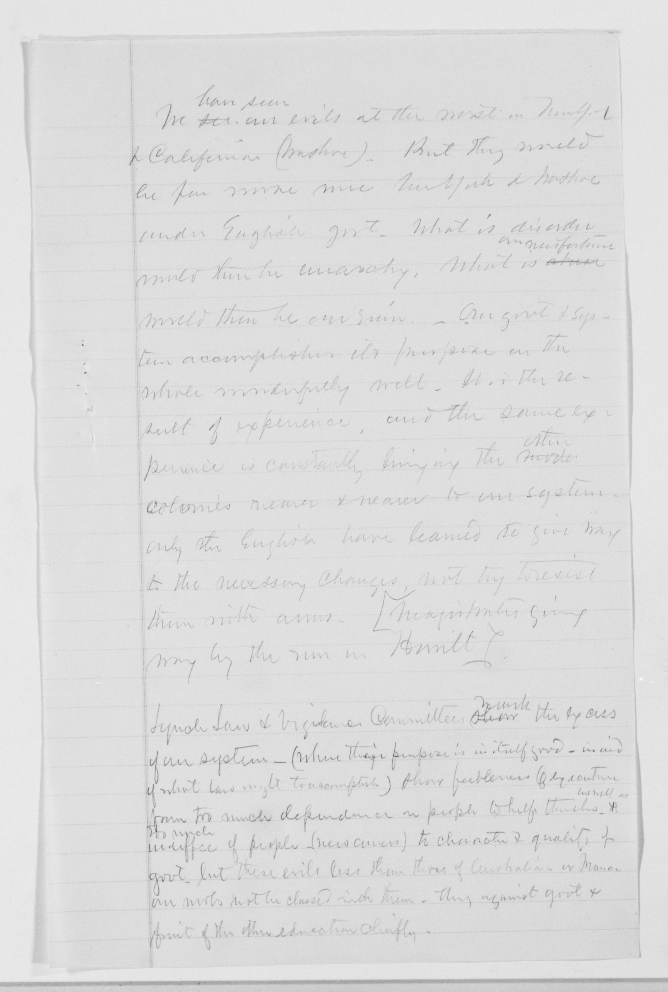 Scanned image of the current content page