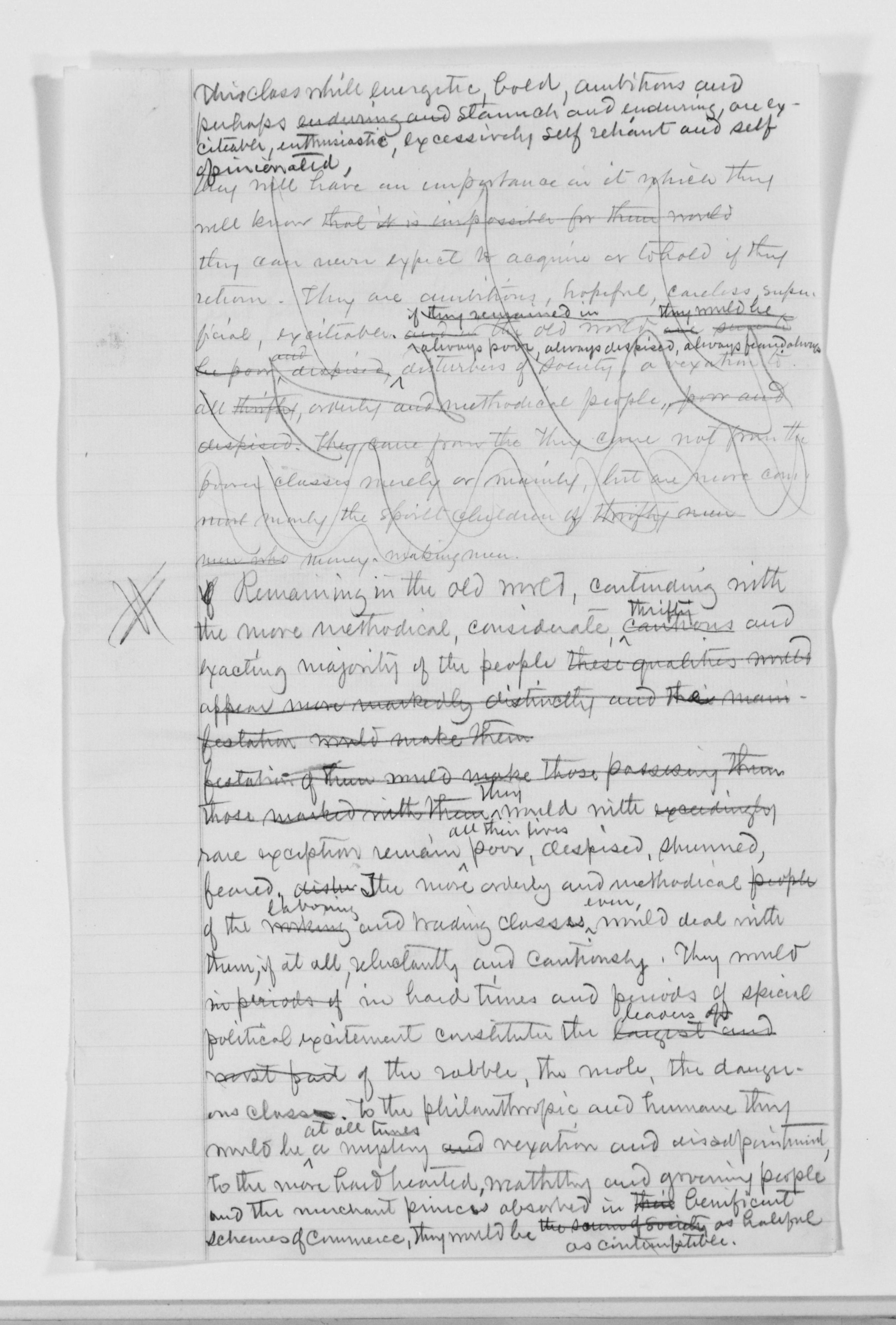 Scanned image of the current content page