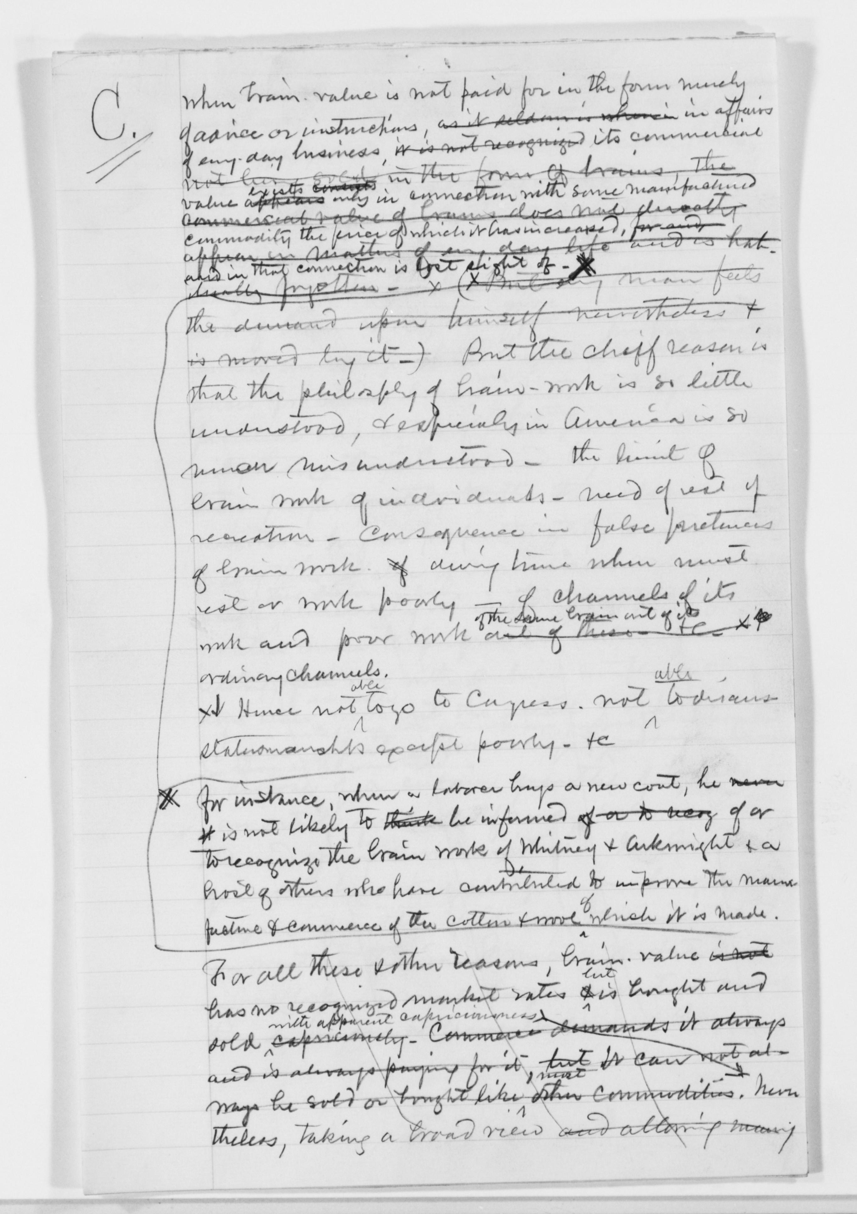 Scanned image of the current content page