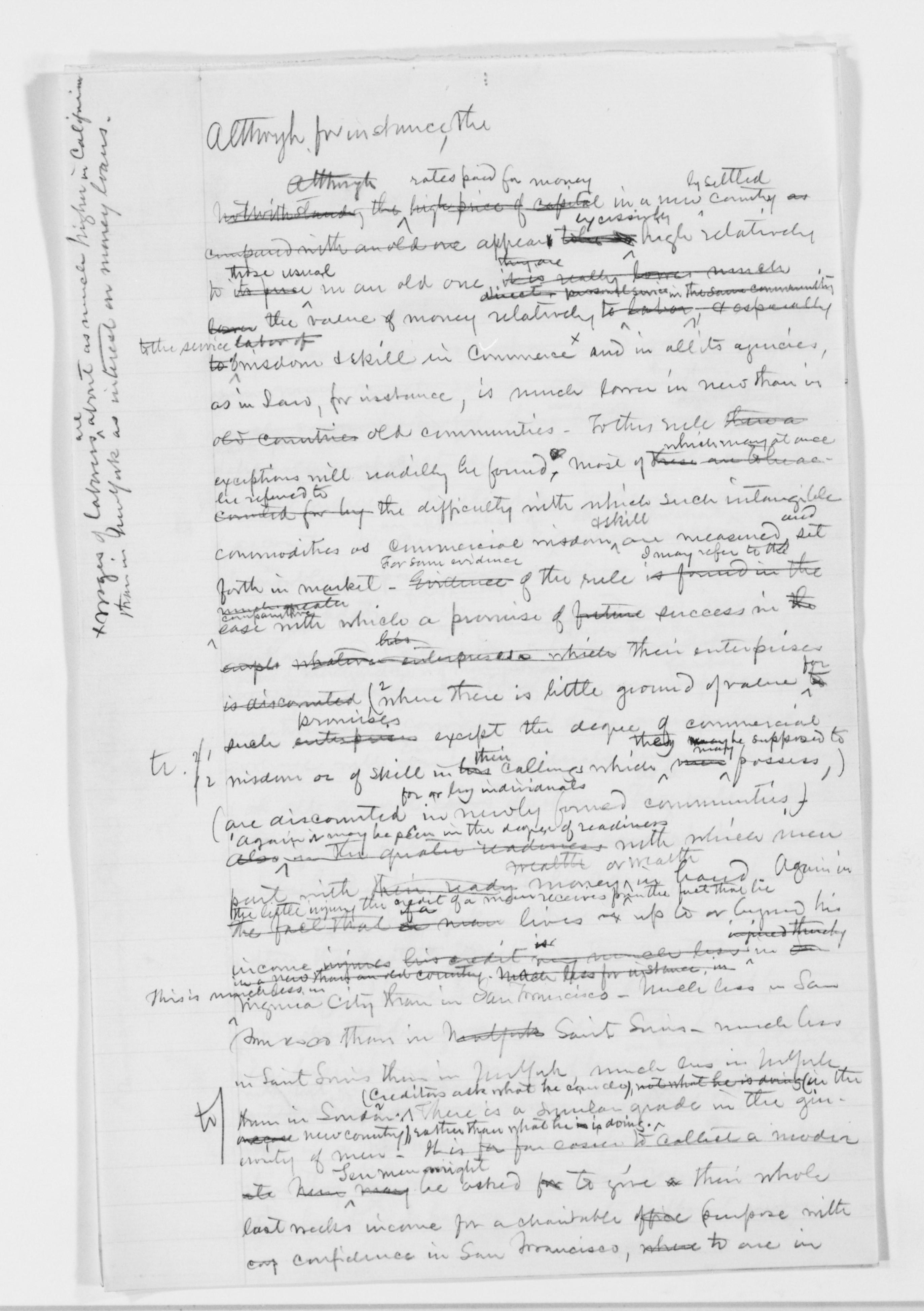 Scanned image of the current content page