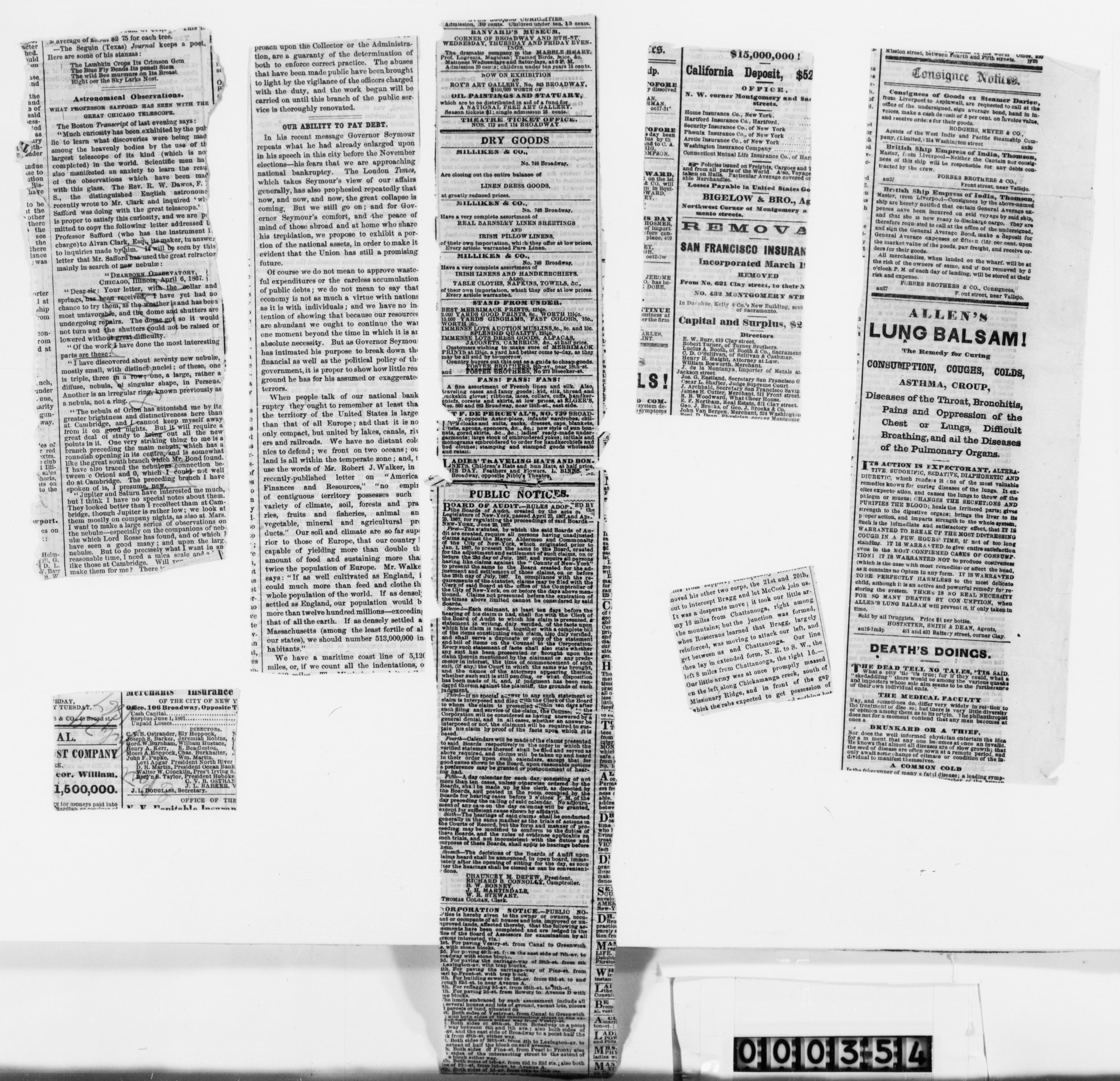 Scanned image of the current content page