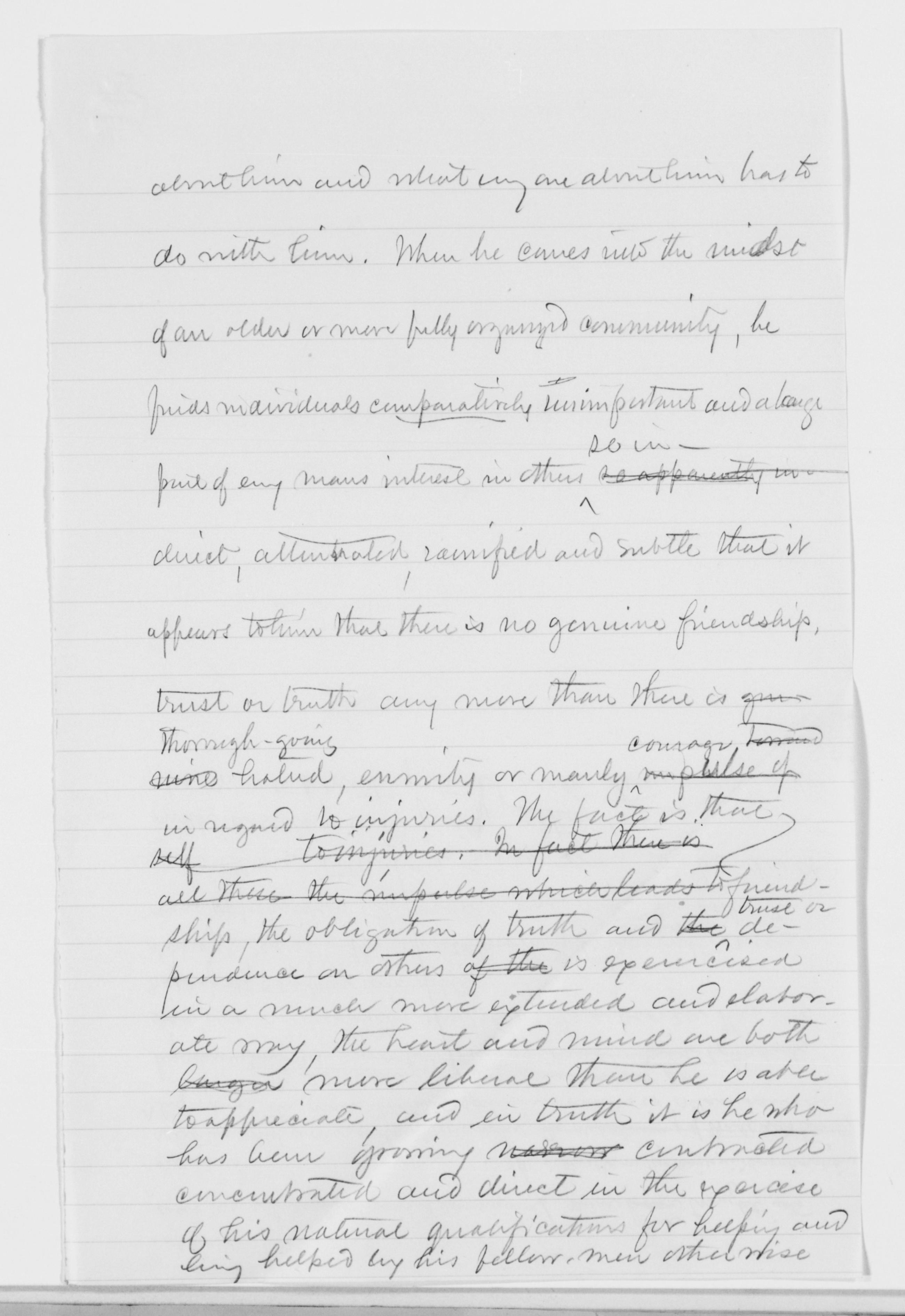 Scanned image of the current content page