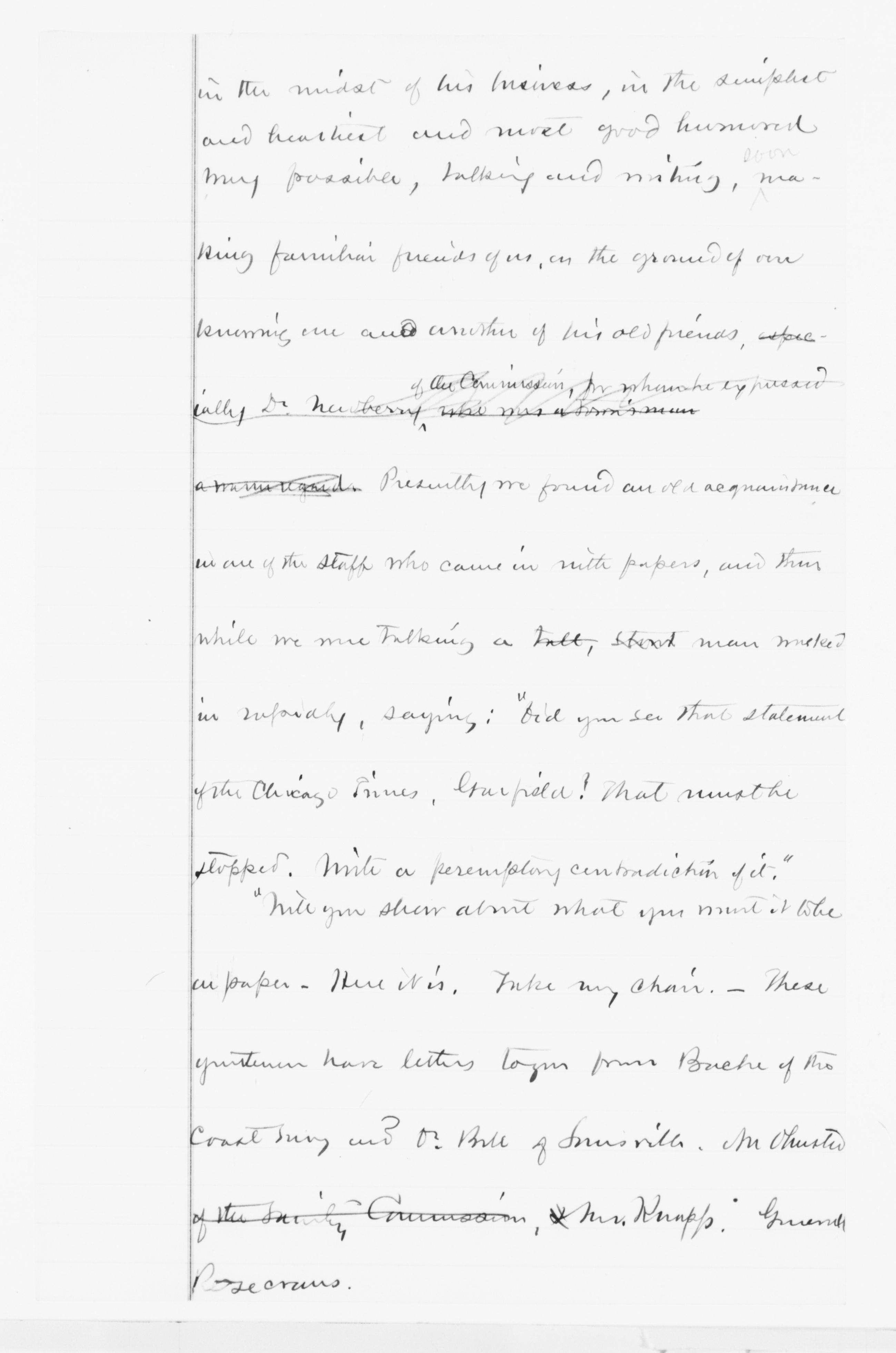 Scanned image of the current content page