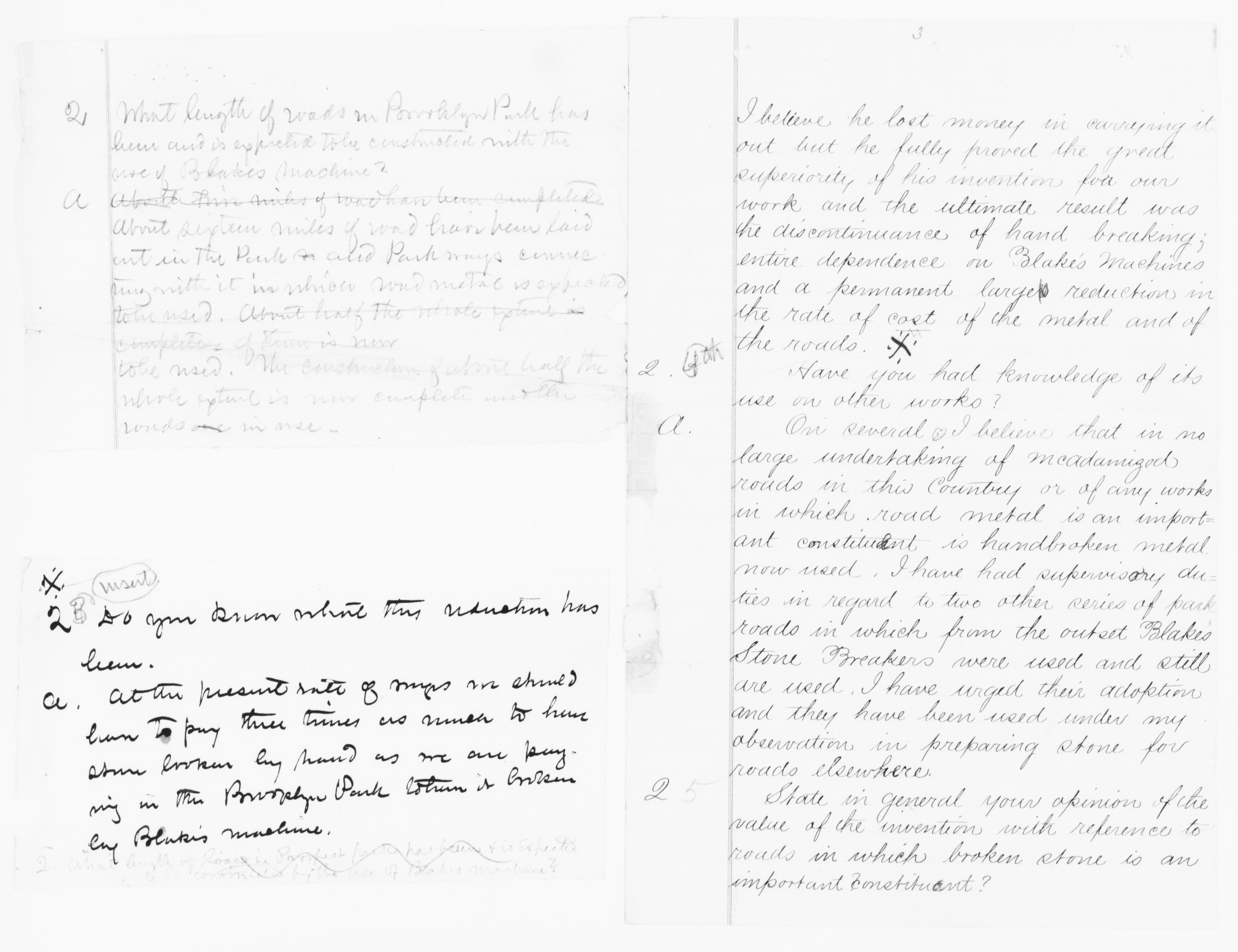 Scanned image of the current content page