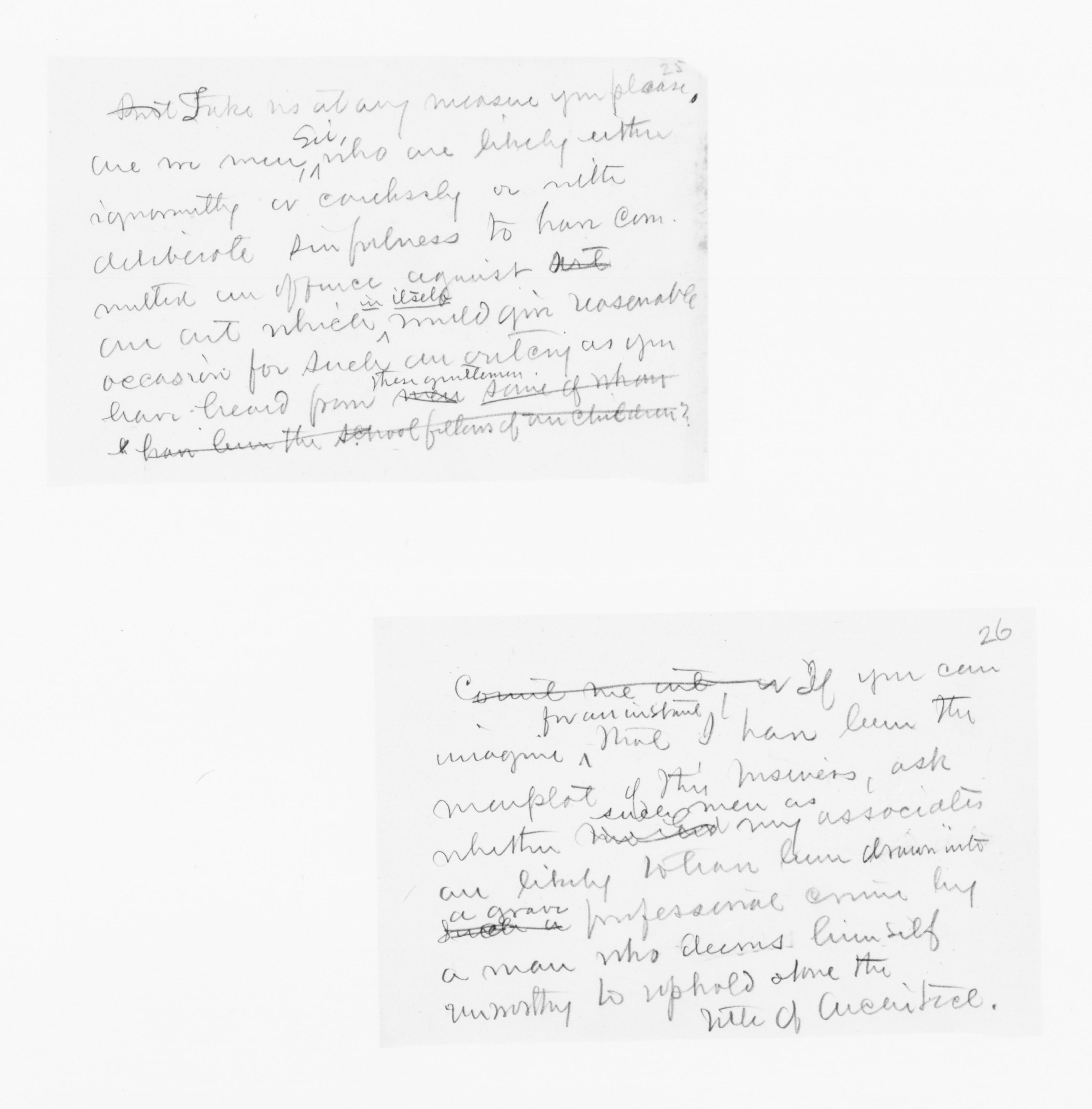 Scanned image of the current content page