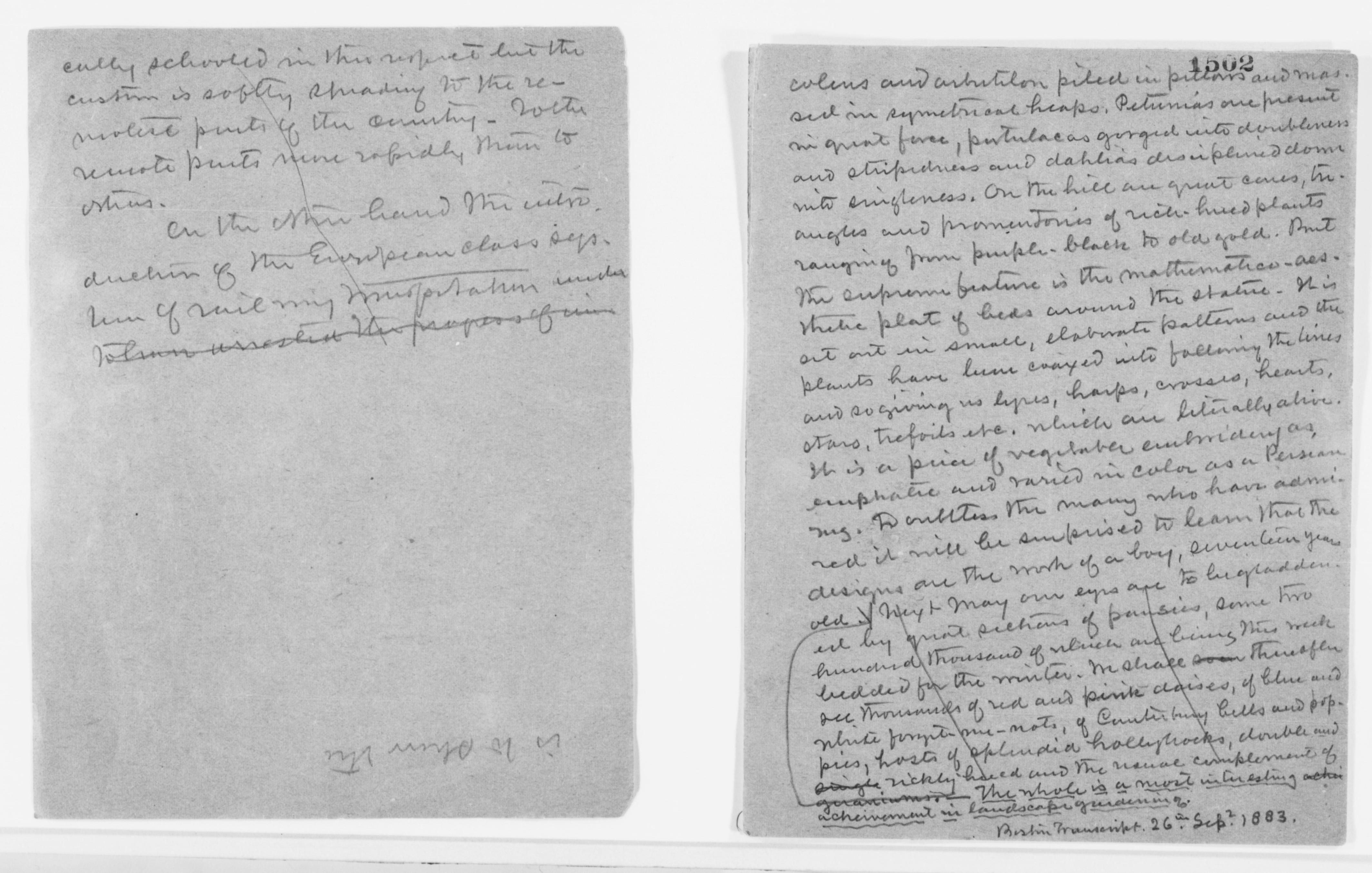 Scanned image of the current content page