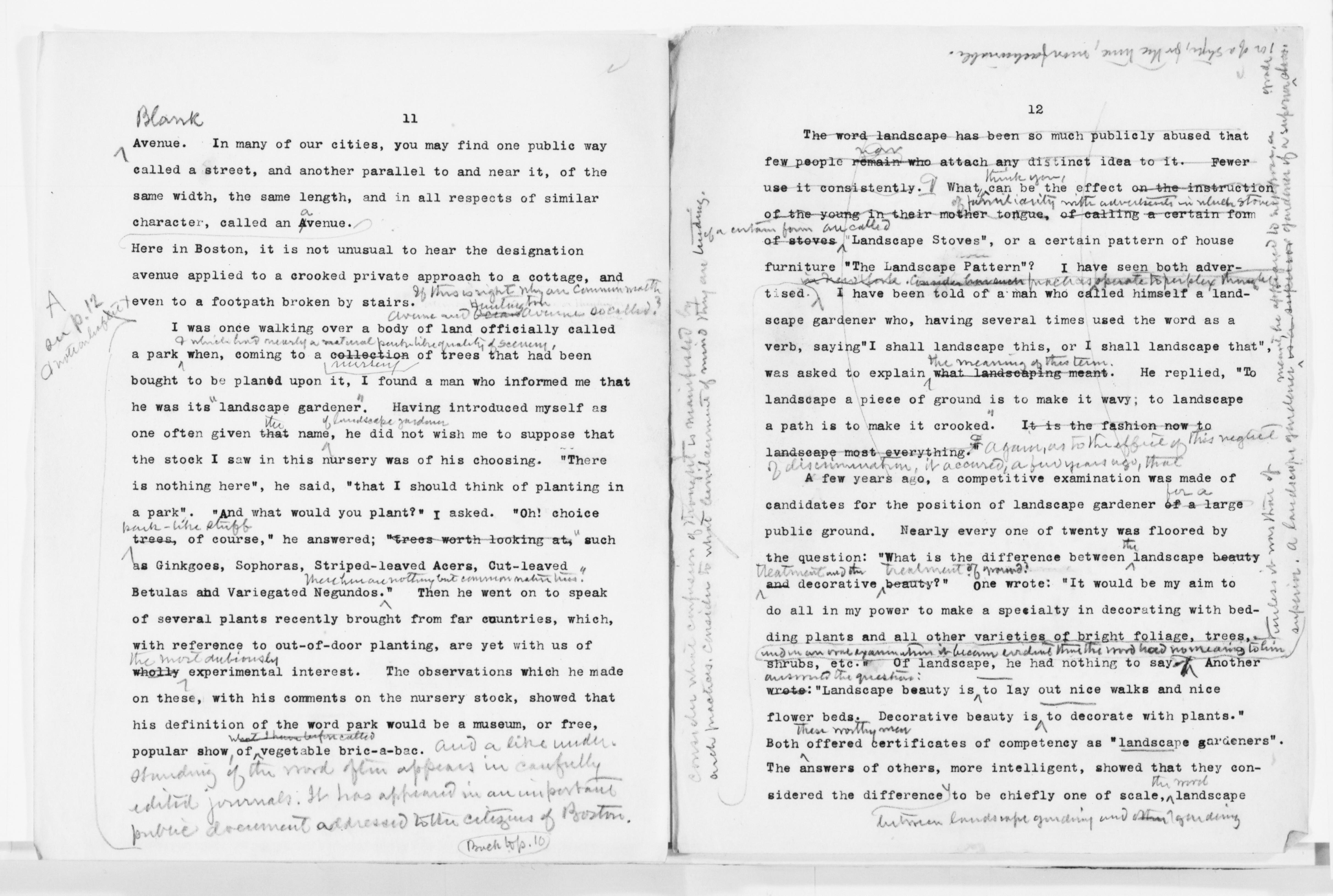 Scanned image of the current content page