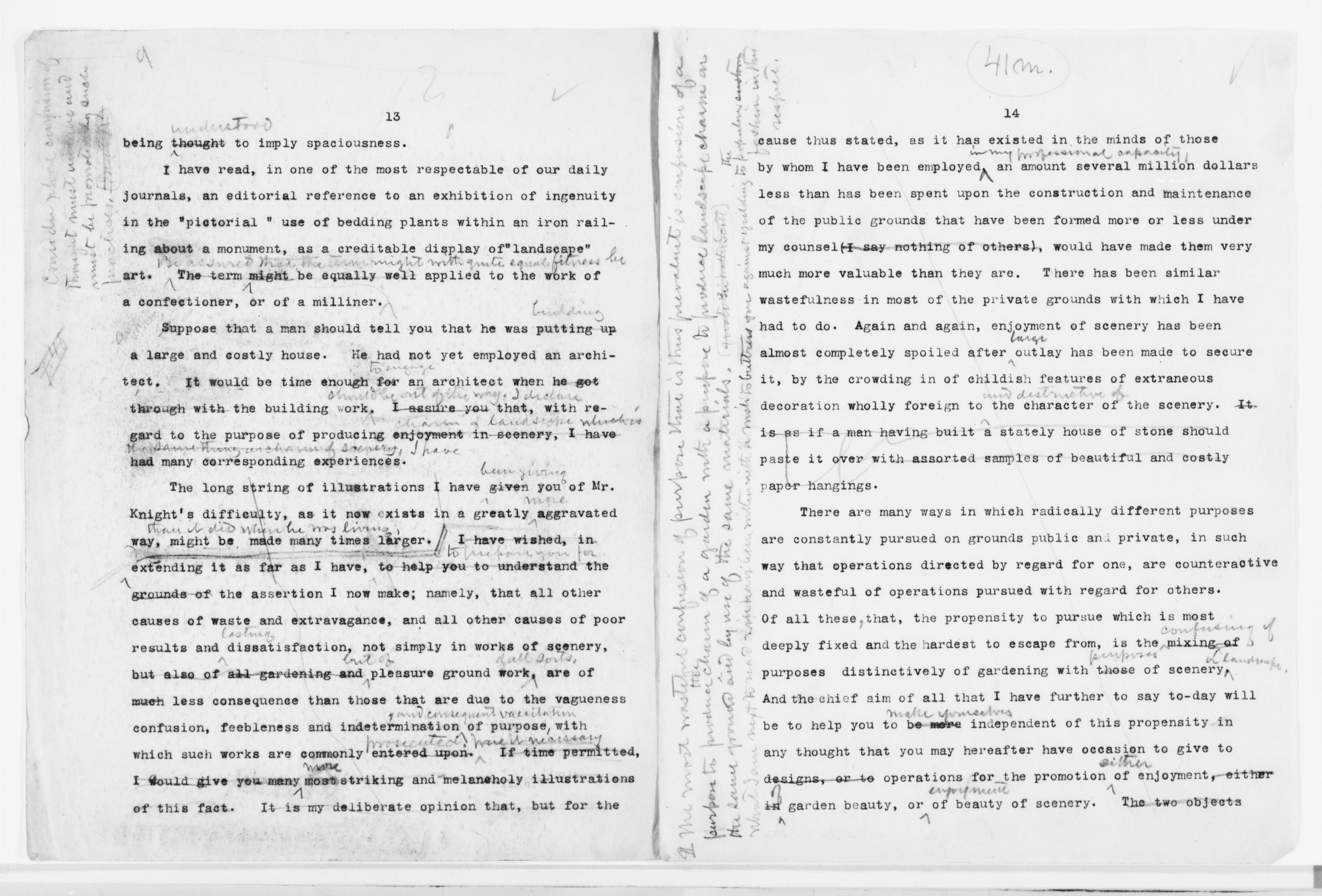 Scanned image of the current content page