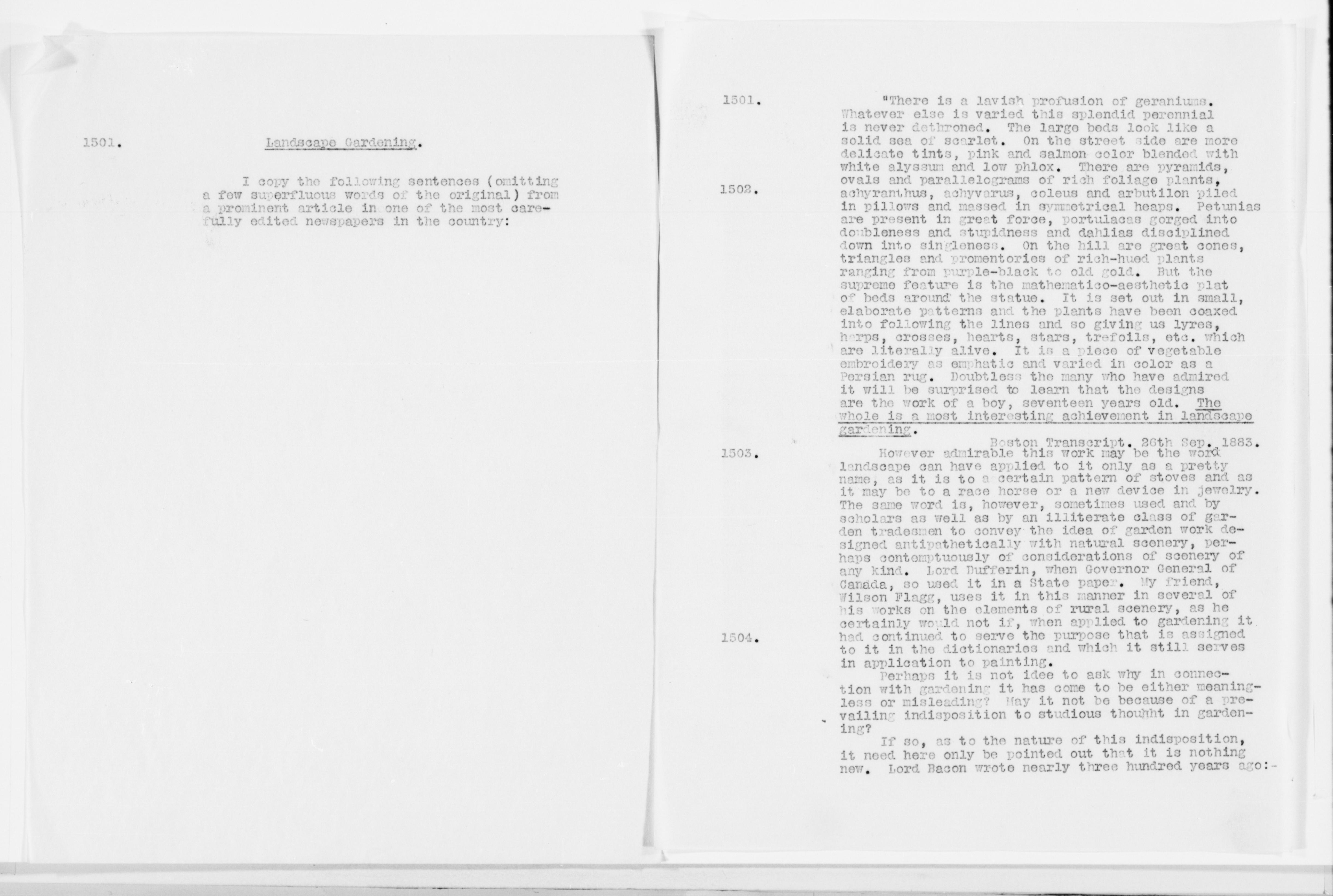 Scanned image of the current content page