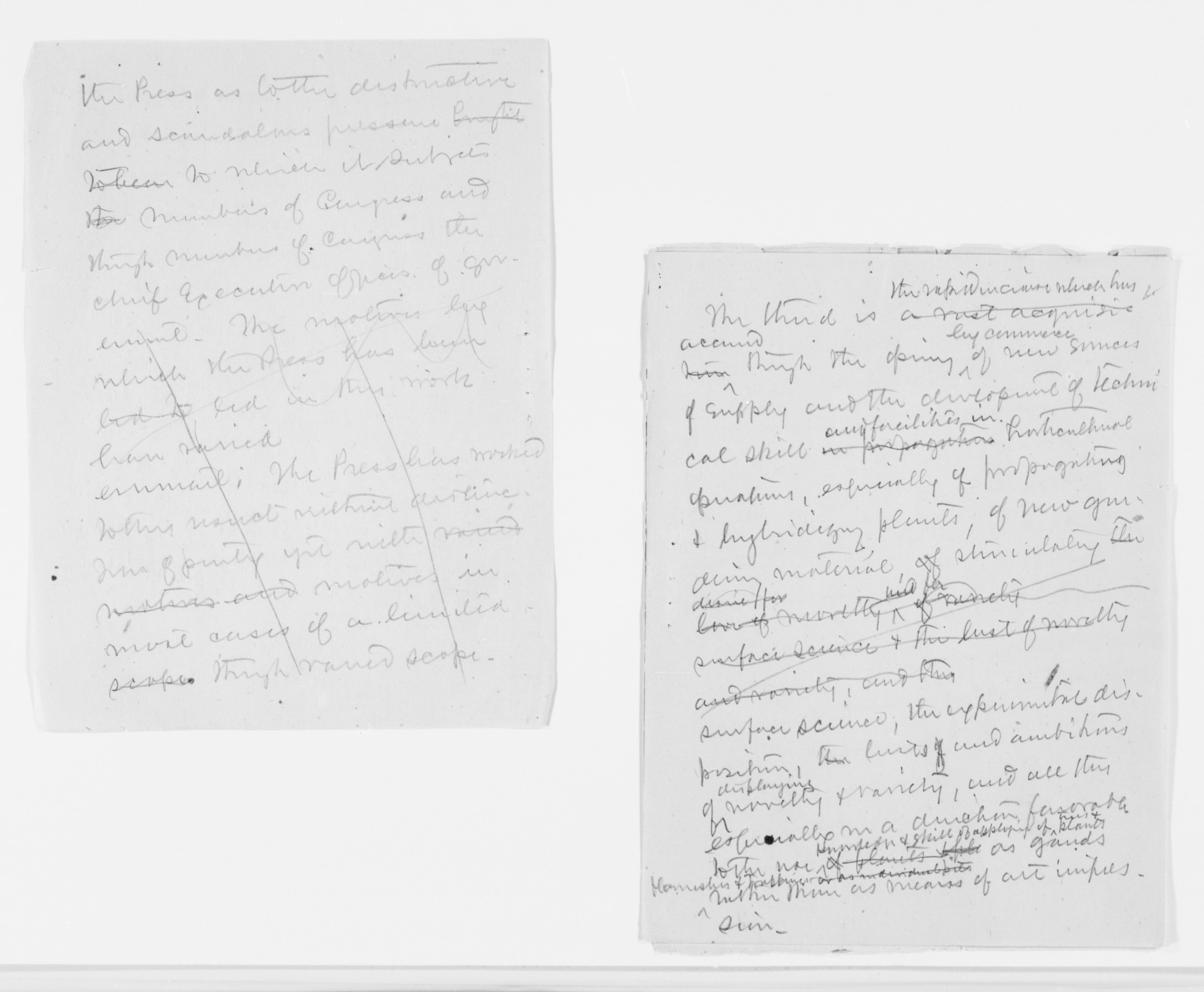 Scanned image of the current content page