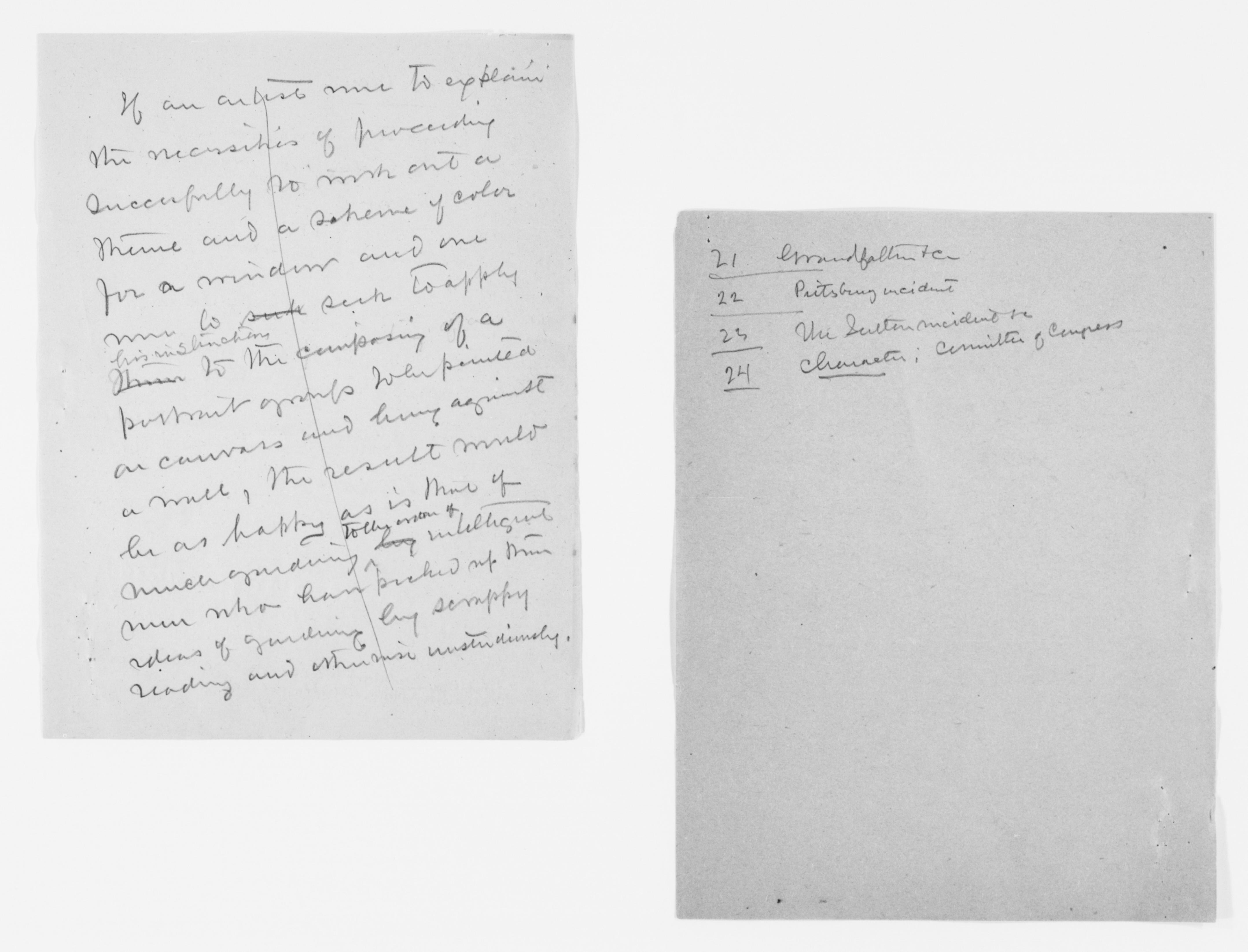 Scanned image of the current content page
