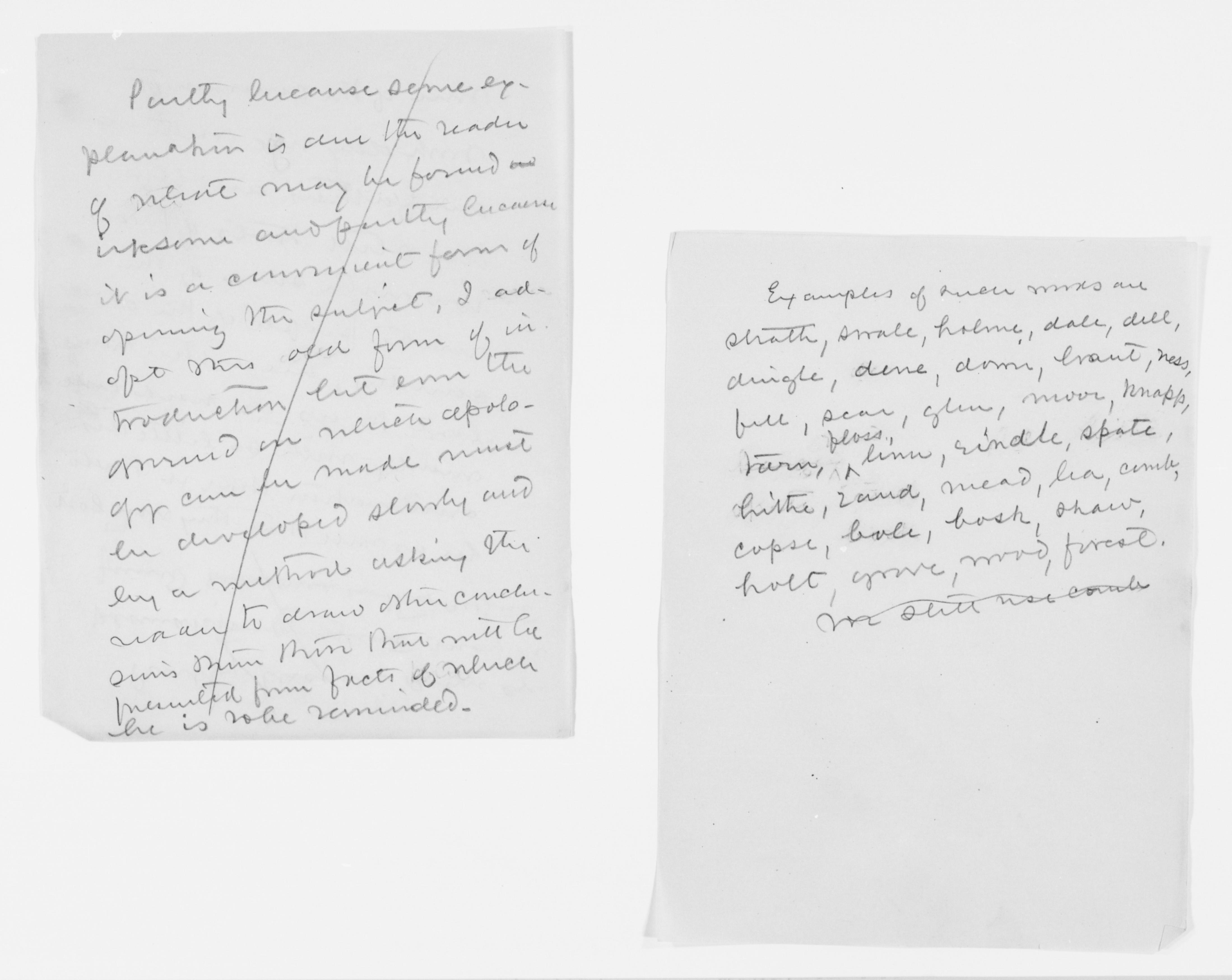 Scanned image of the current content page