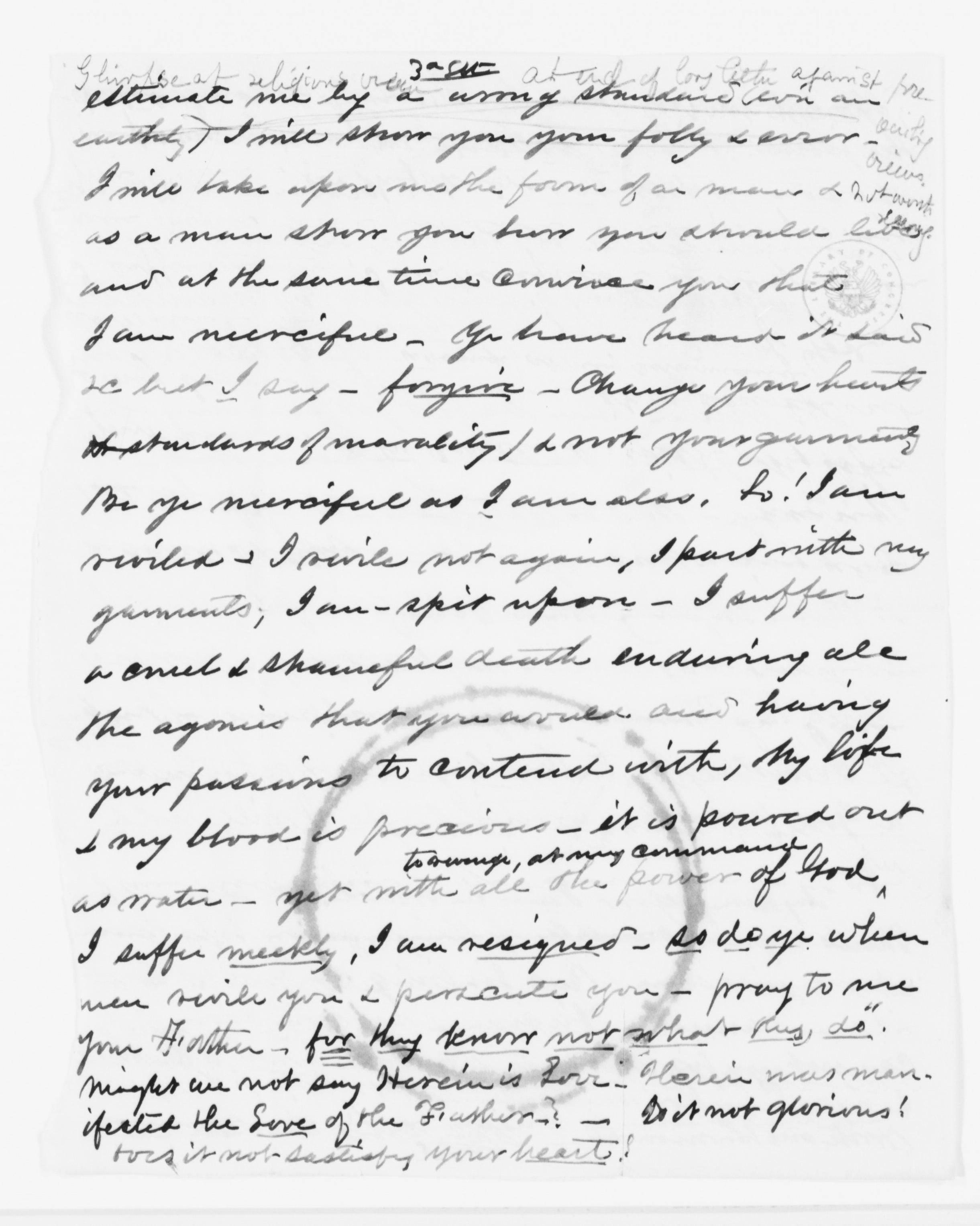 Scanned image of the current content page