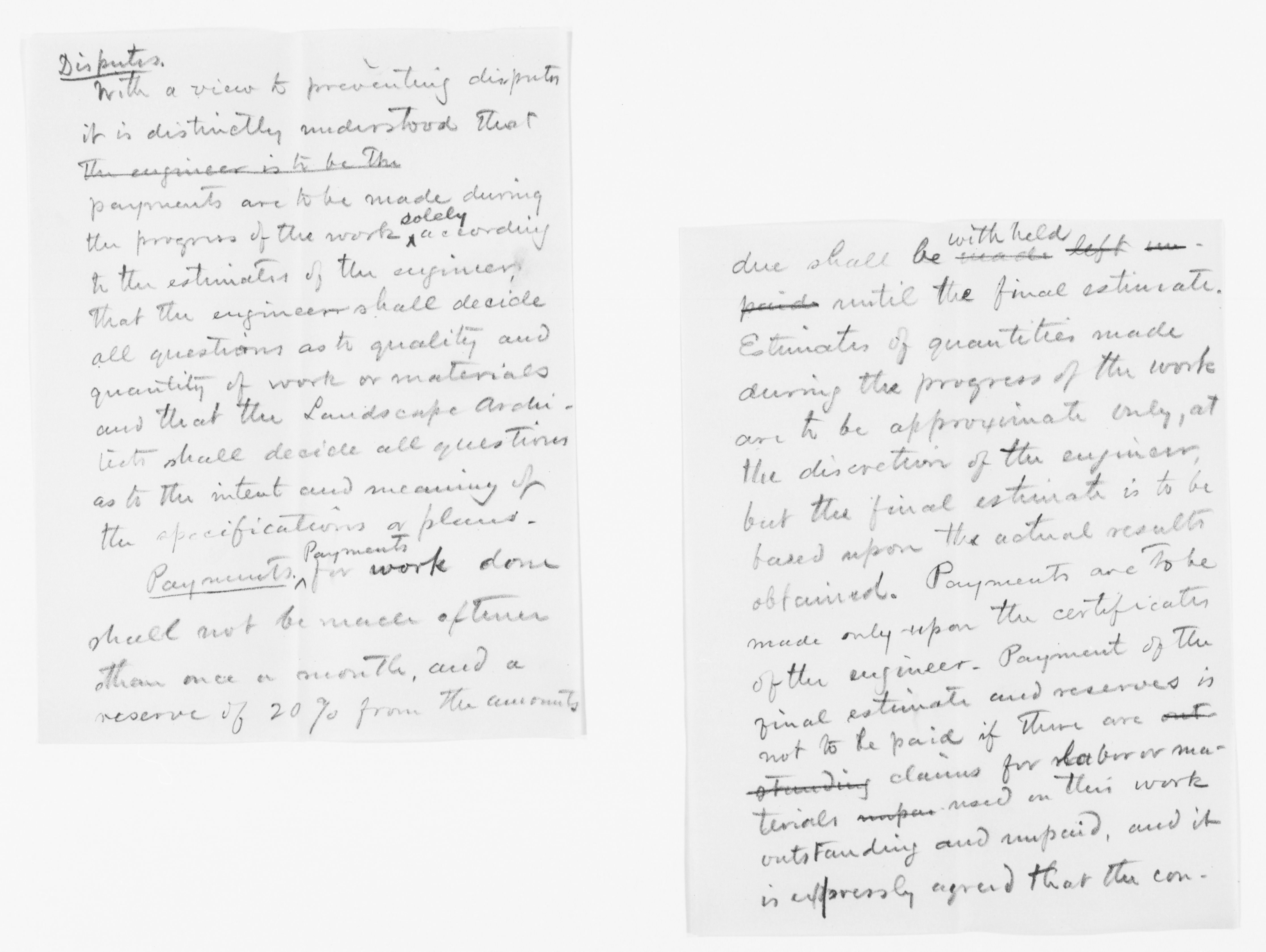 Scanned image of the current content page