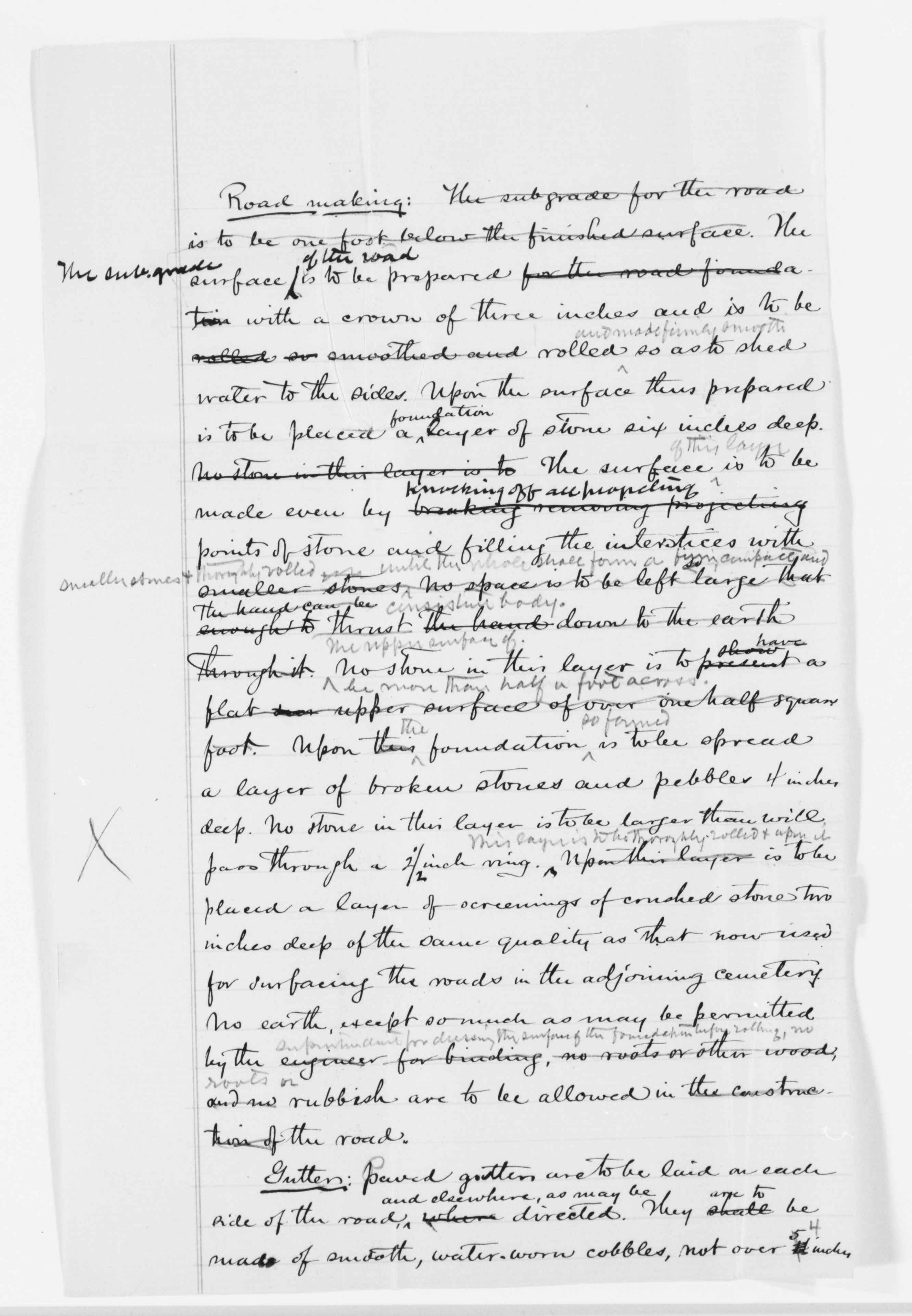 Scanned image of the current content page