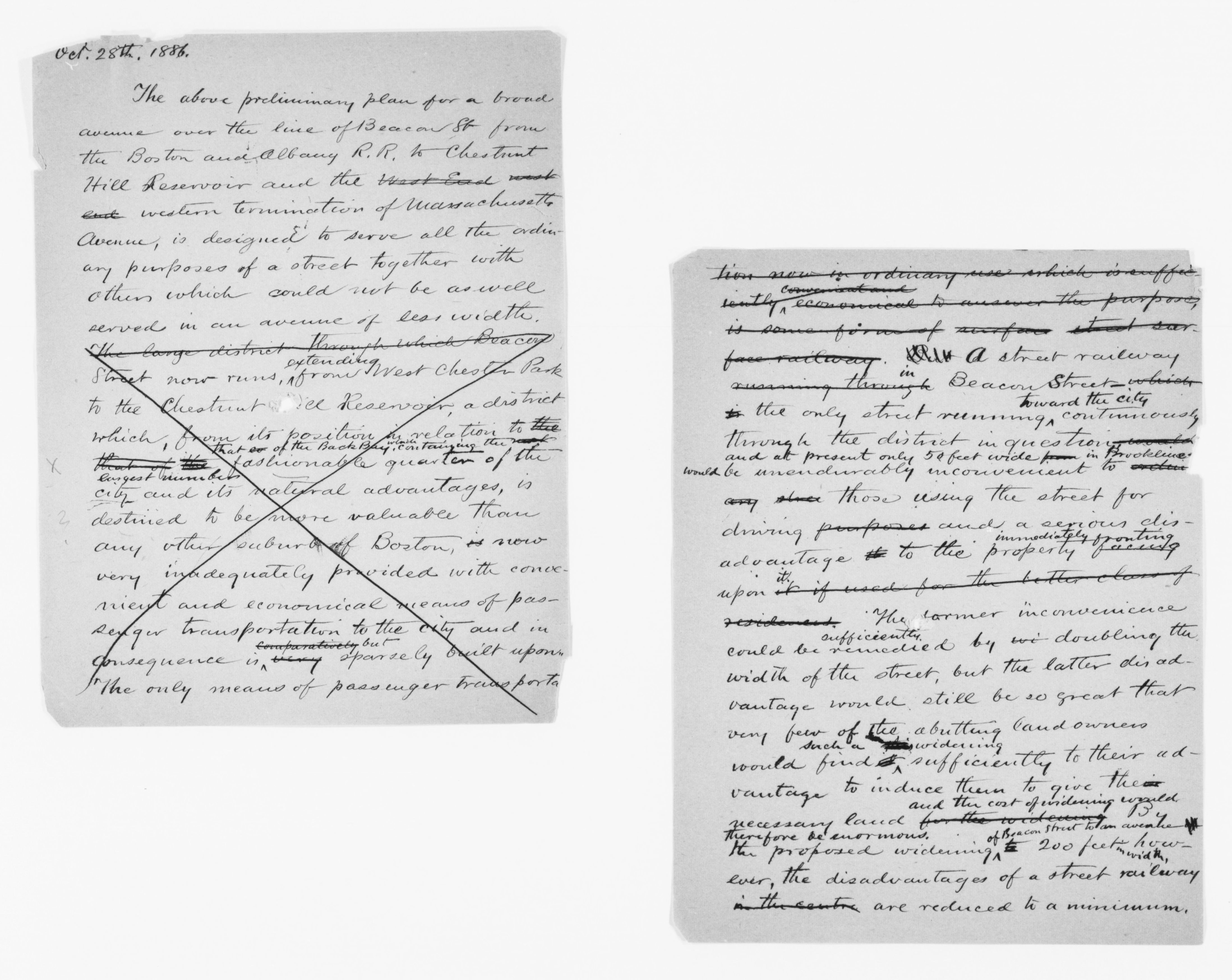 Scanned image of the current content page