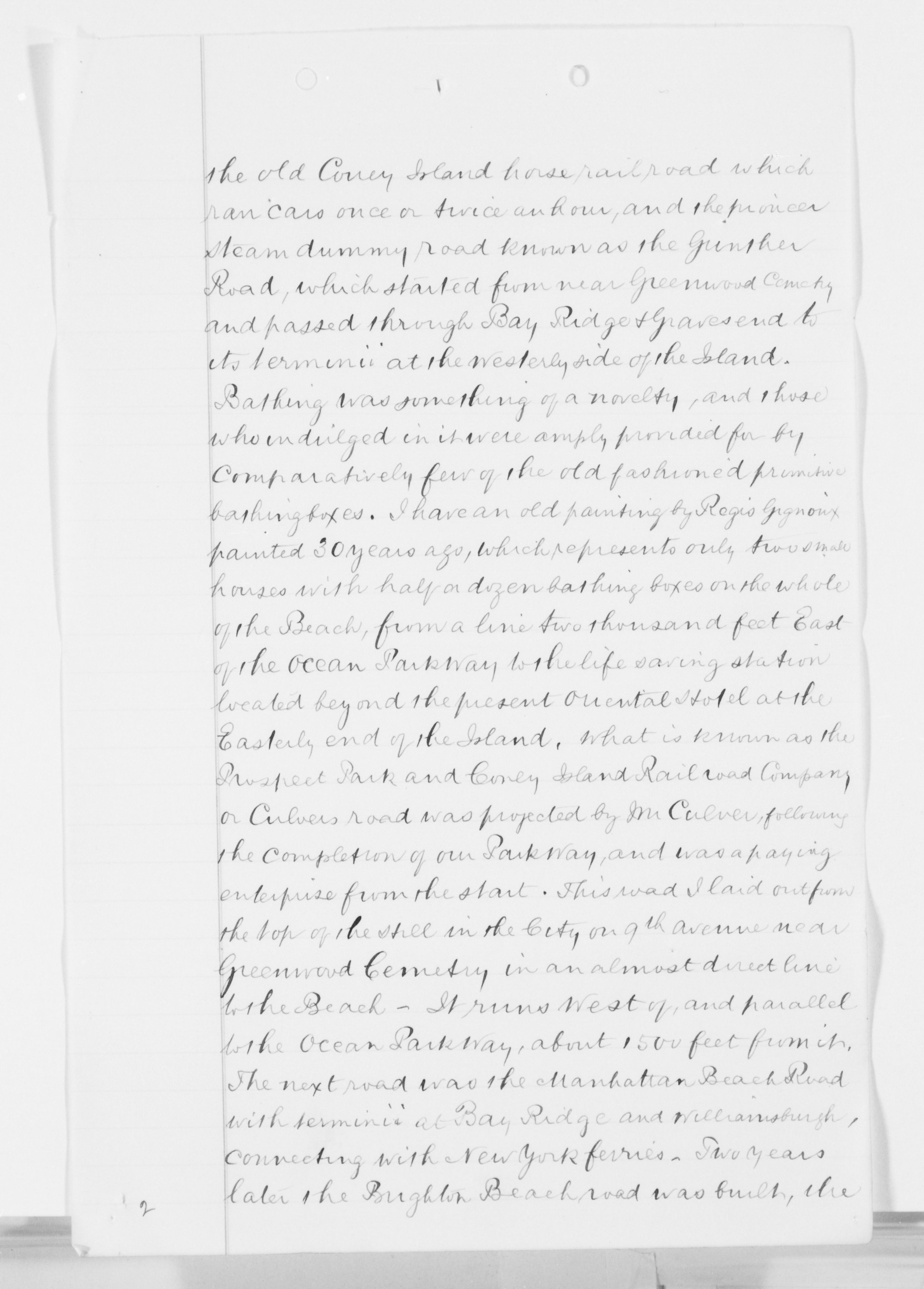 Scanned image of the current content page