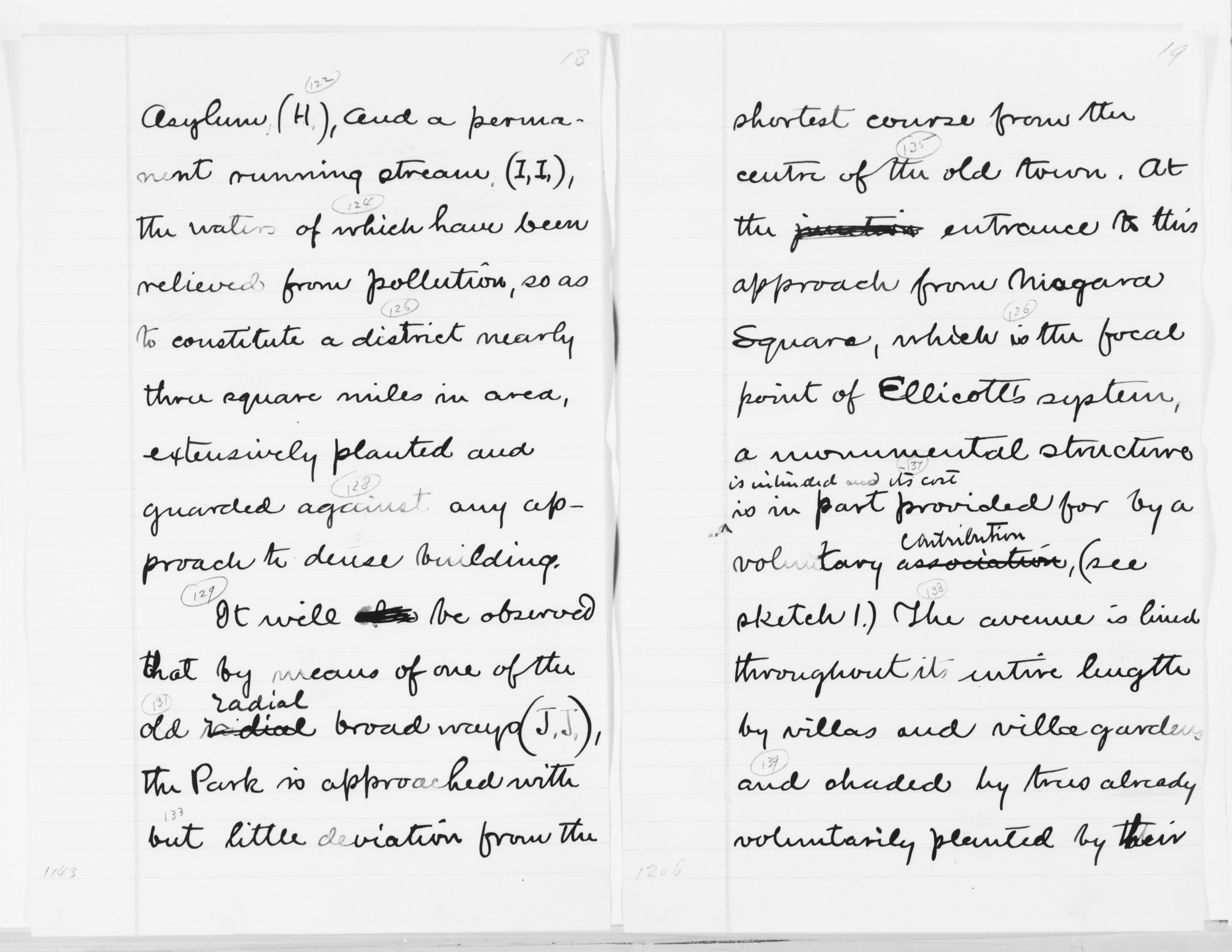 Scanned image of the current content page