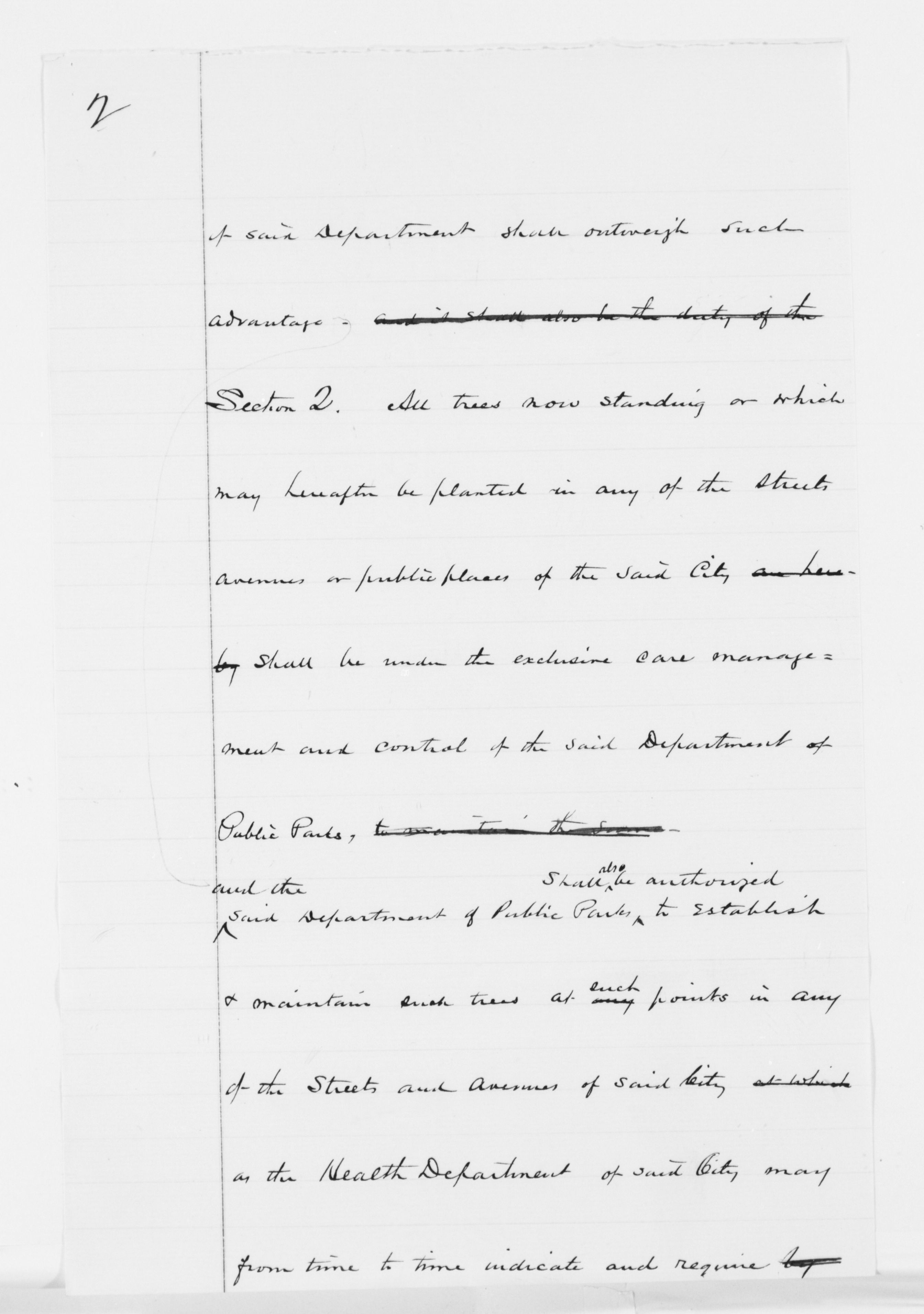 Scanned image of the current content page