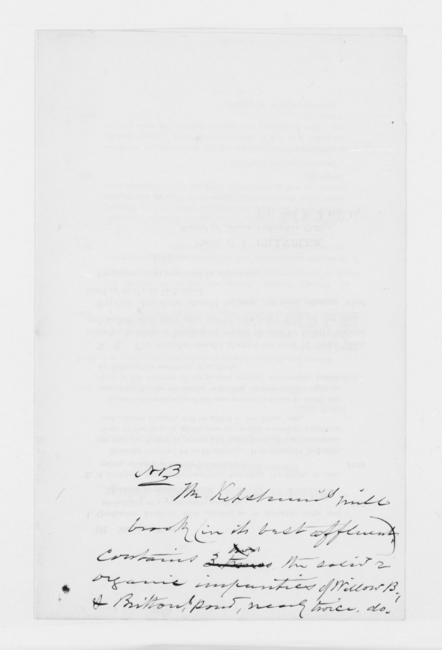 Scanned image of the current content page