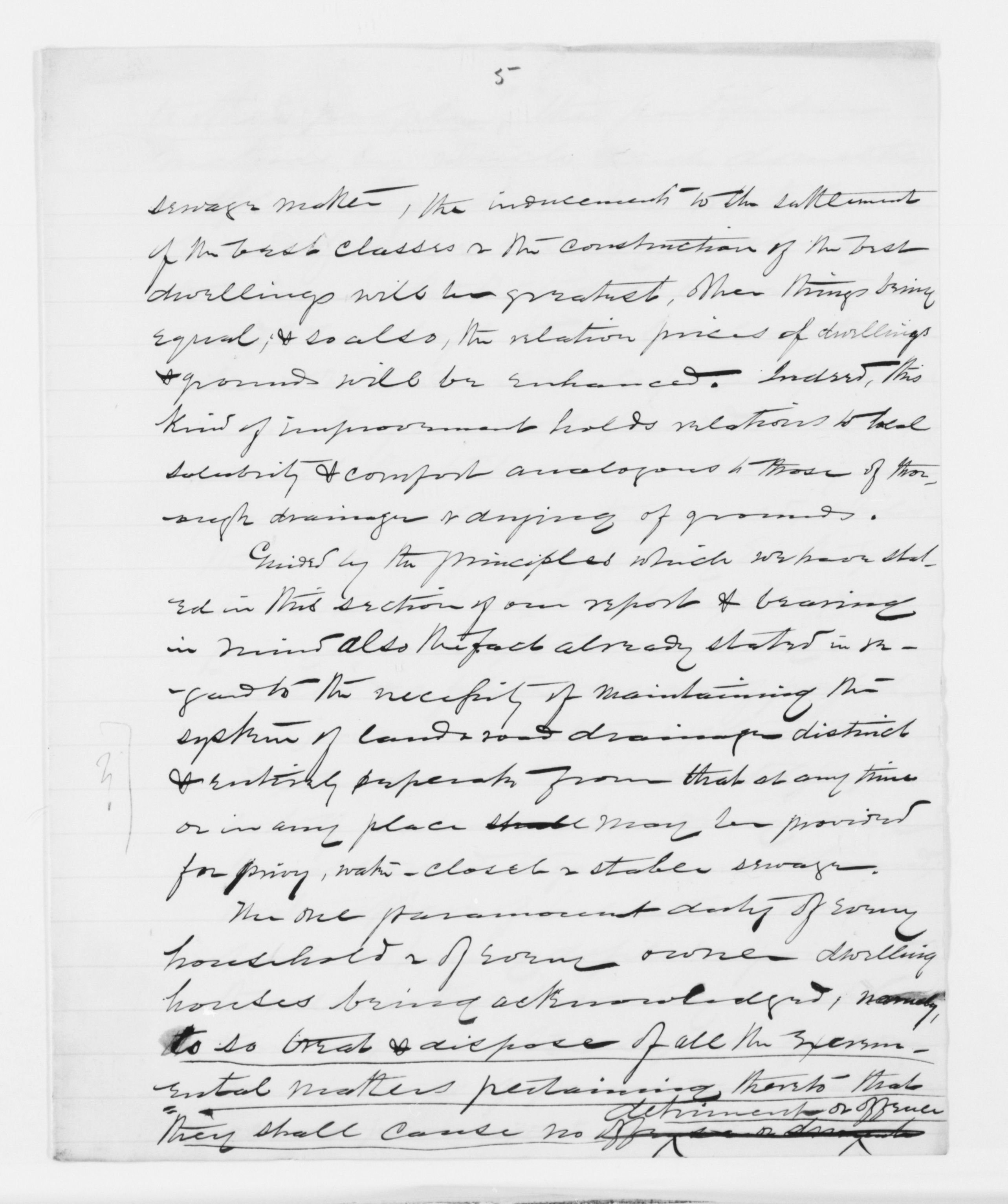 Scanned image of the current content page