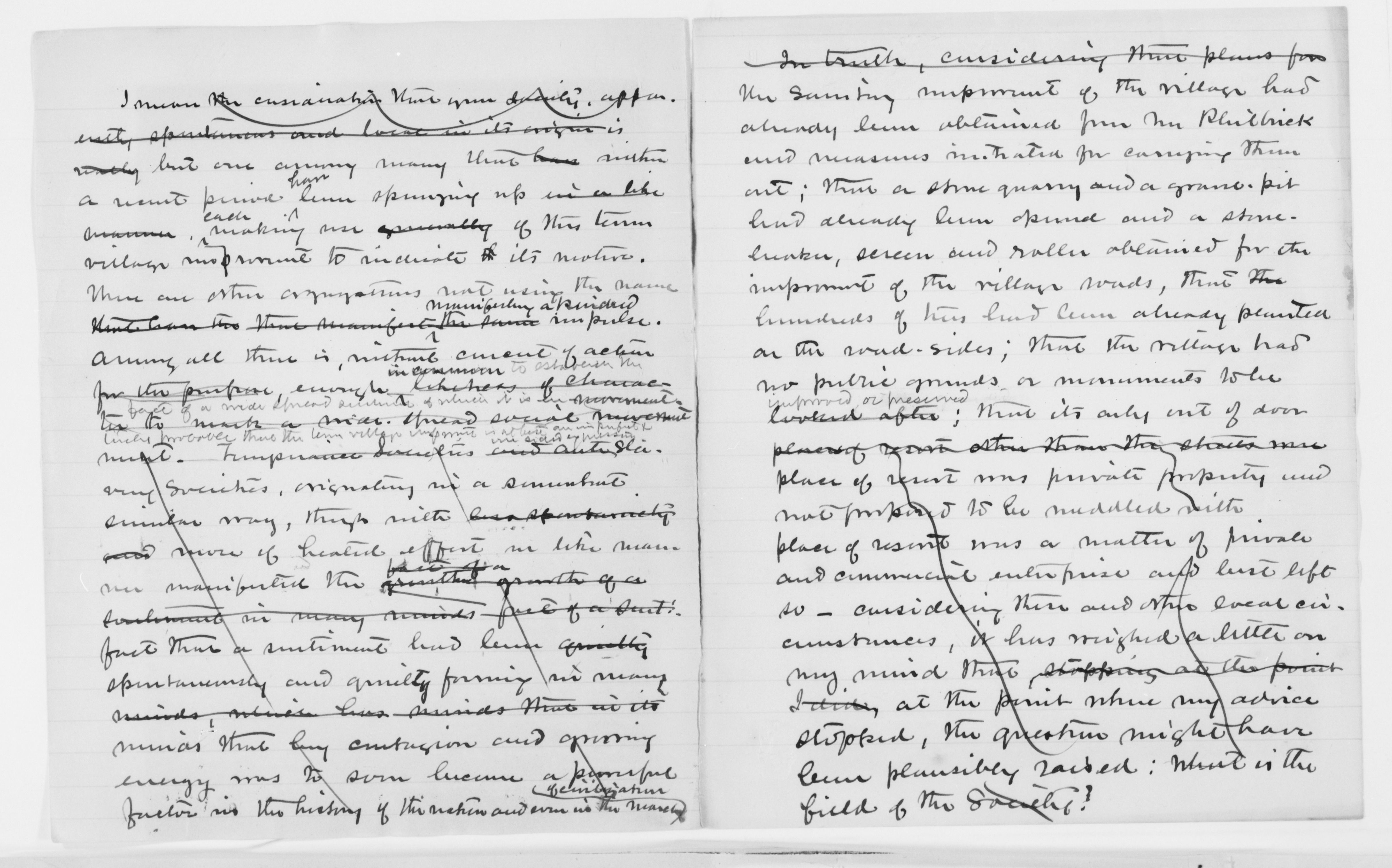 Scanned image of the current content page