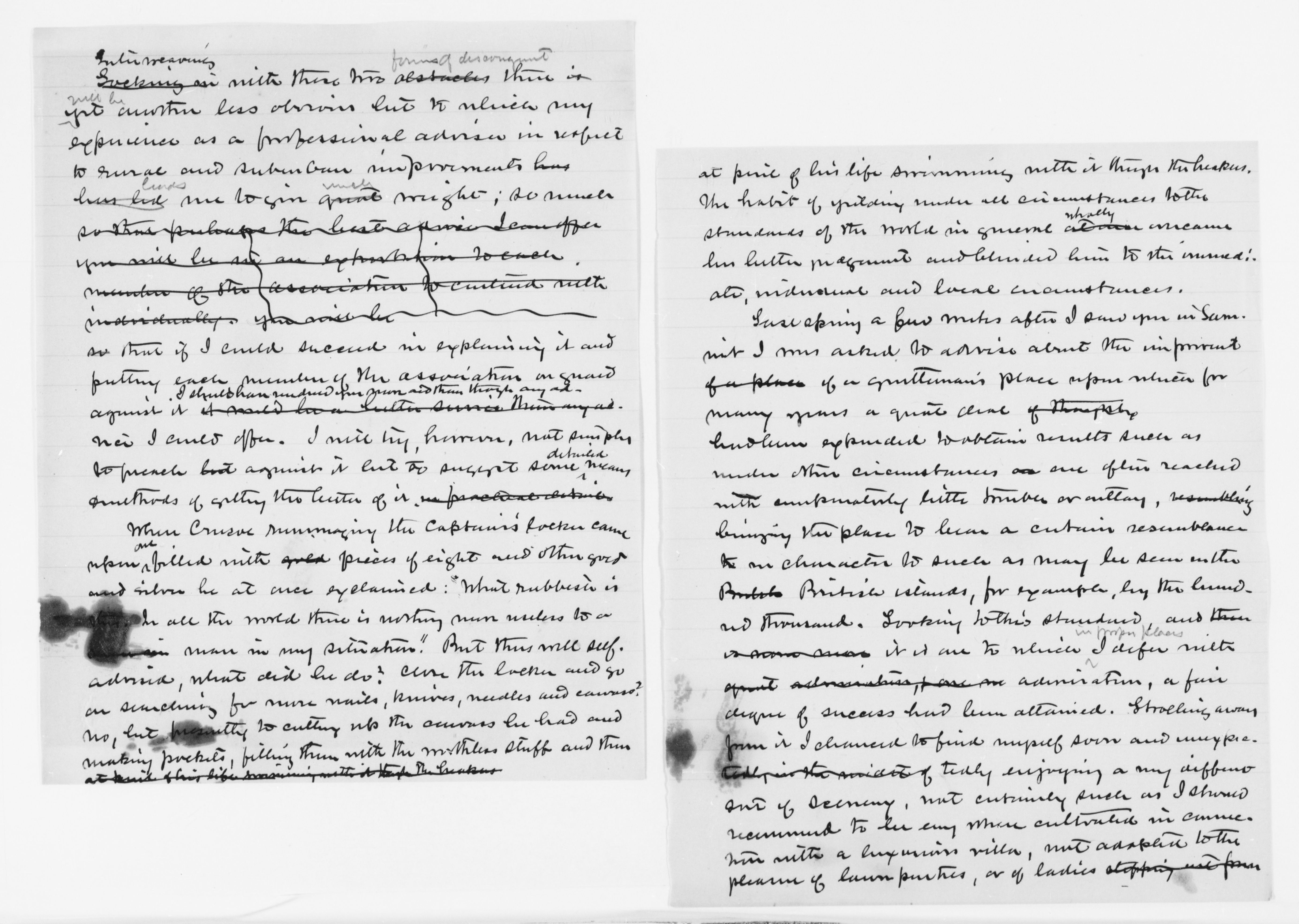 Scanned image of the current content page